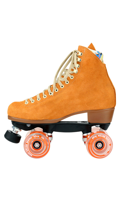 Moxi Lolly Roller Skates - Premium Quad Skates for Women & Girls, Clementine Orange Color - Perfect for Outdoor Skating, Rink, Park & Fitness Rollerblading