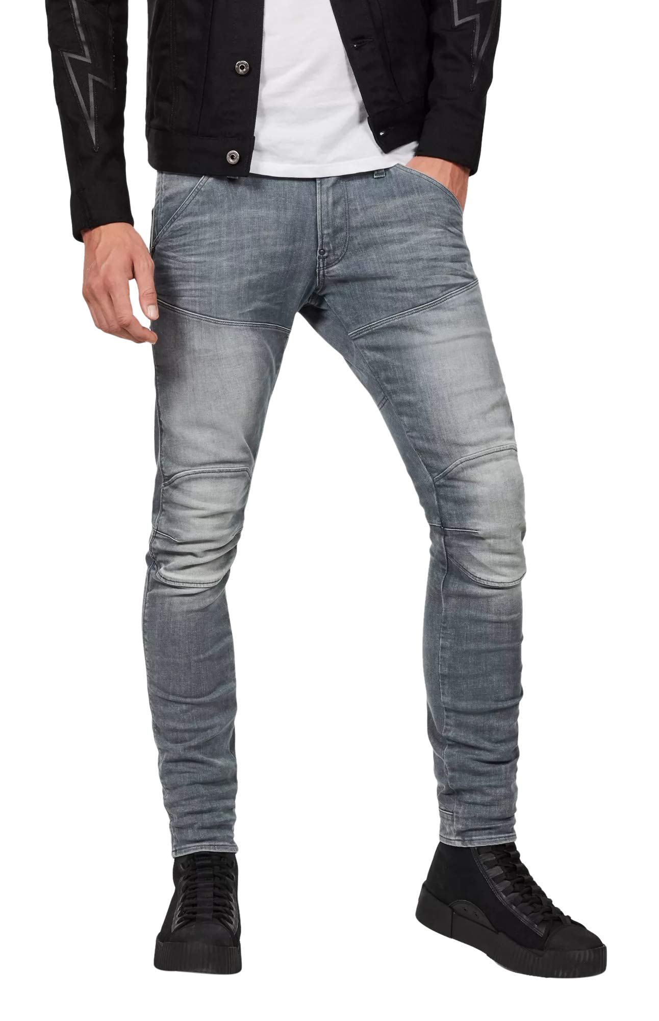 G-Star Raw Men's 5620 3D Skinny Fit Jeans - Slim Stretch Denim Pants for Men | Perfect for Casual Wear, Night Out & Street Style Fashion