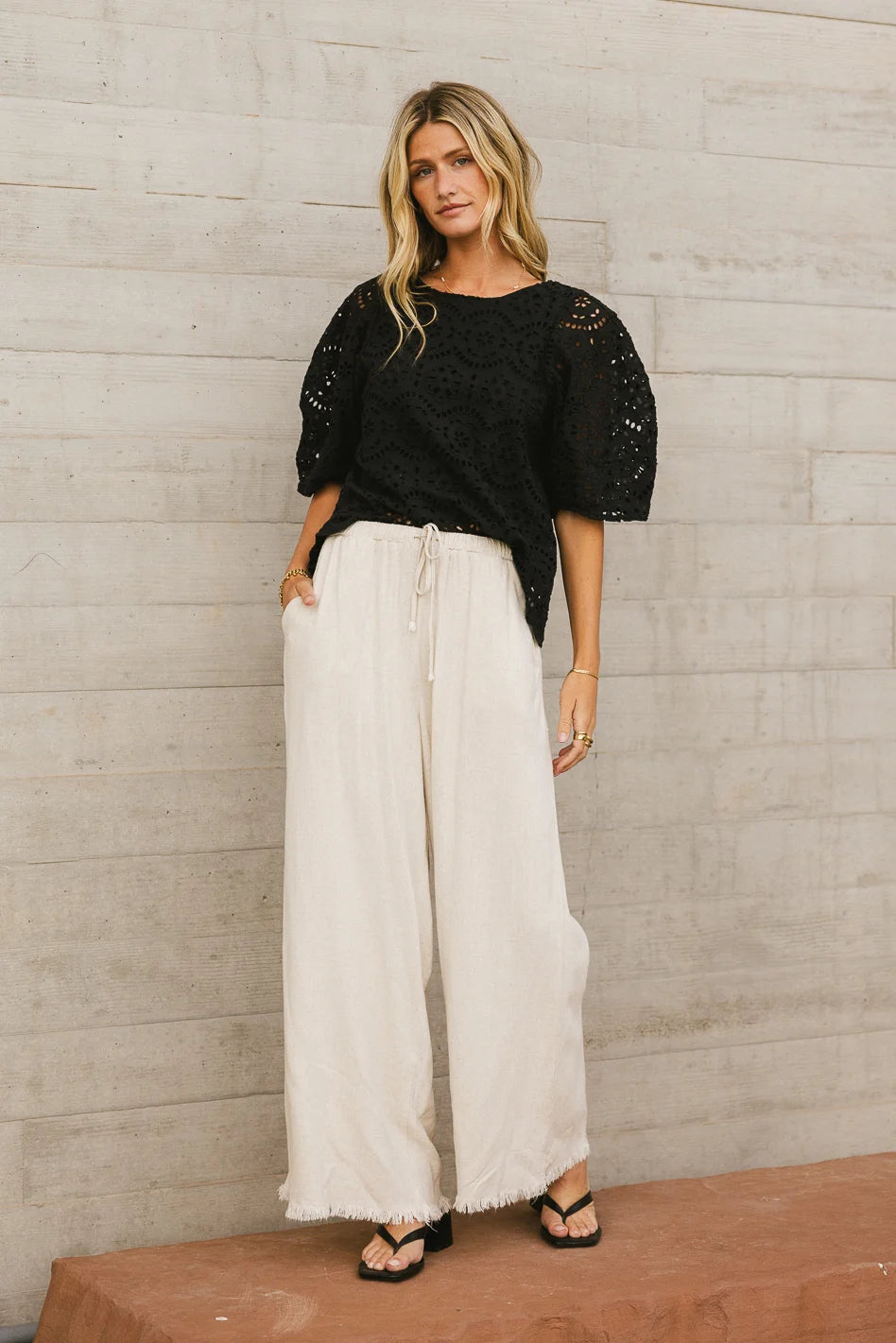 Meant To Be Top in Black - Women's Fashion Blouse for Work & Evening Outfits | FINAL SALE