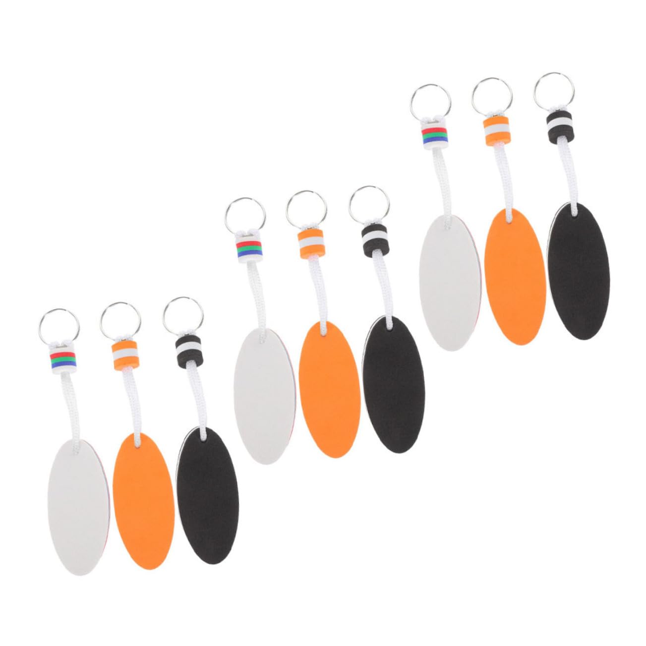 Balacoo EVA Floating Keychains - 9pcs Surfing & Boat Shape Keychains for Outdoor Activities, Water Sports, and Beach Adventures