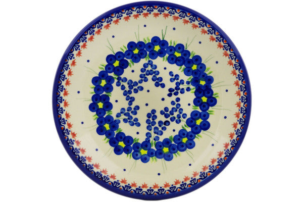 10-Piece Dinner Plate Set - Elegant Passion Poppy Floral Design for Dining, Entertaining & Special Occasions