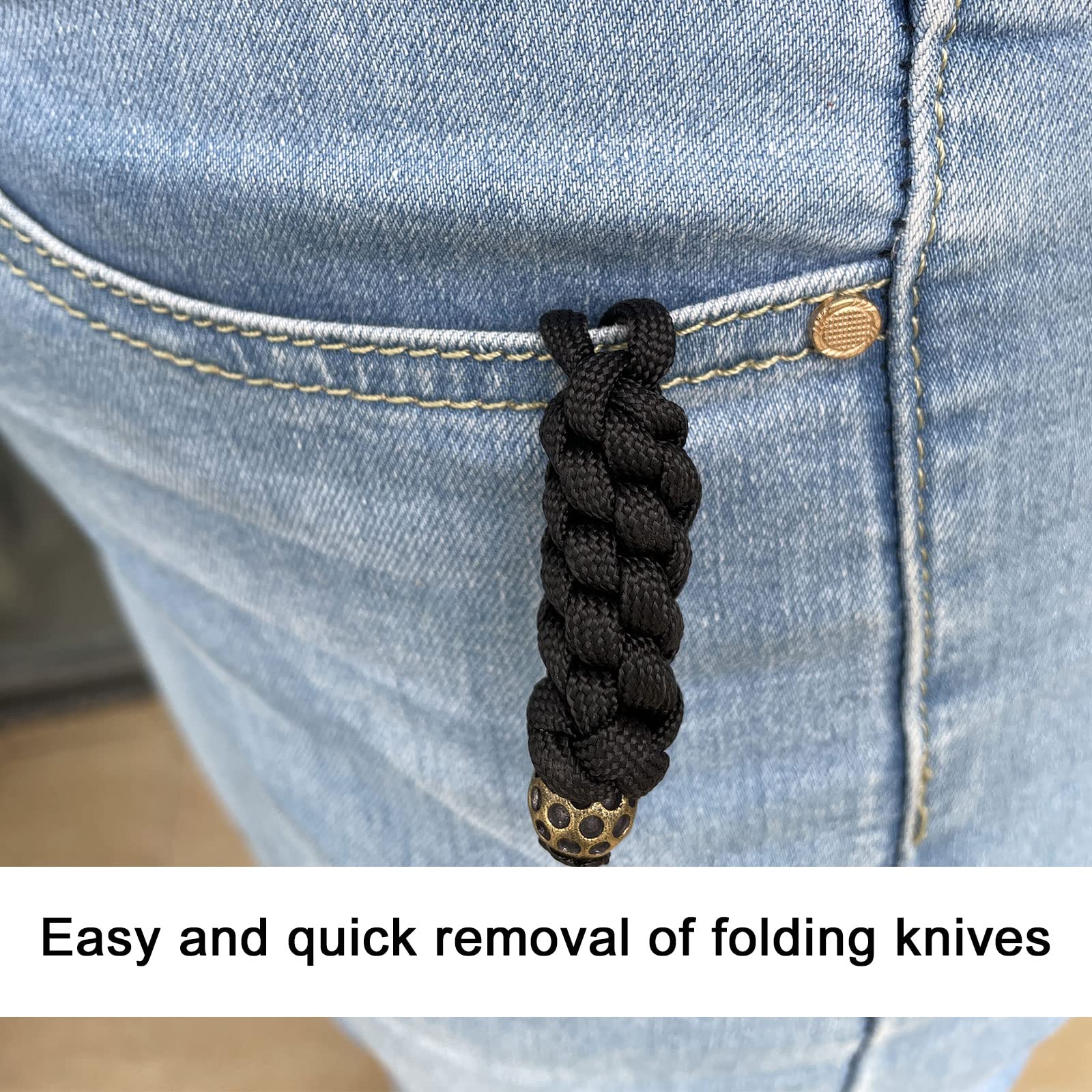 Braided Paracord Lanyards for Knives - 4