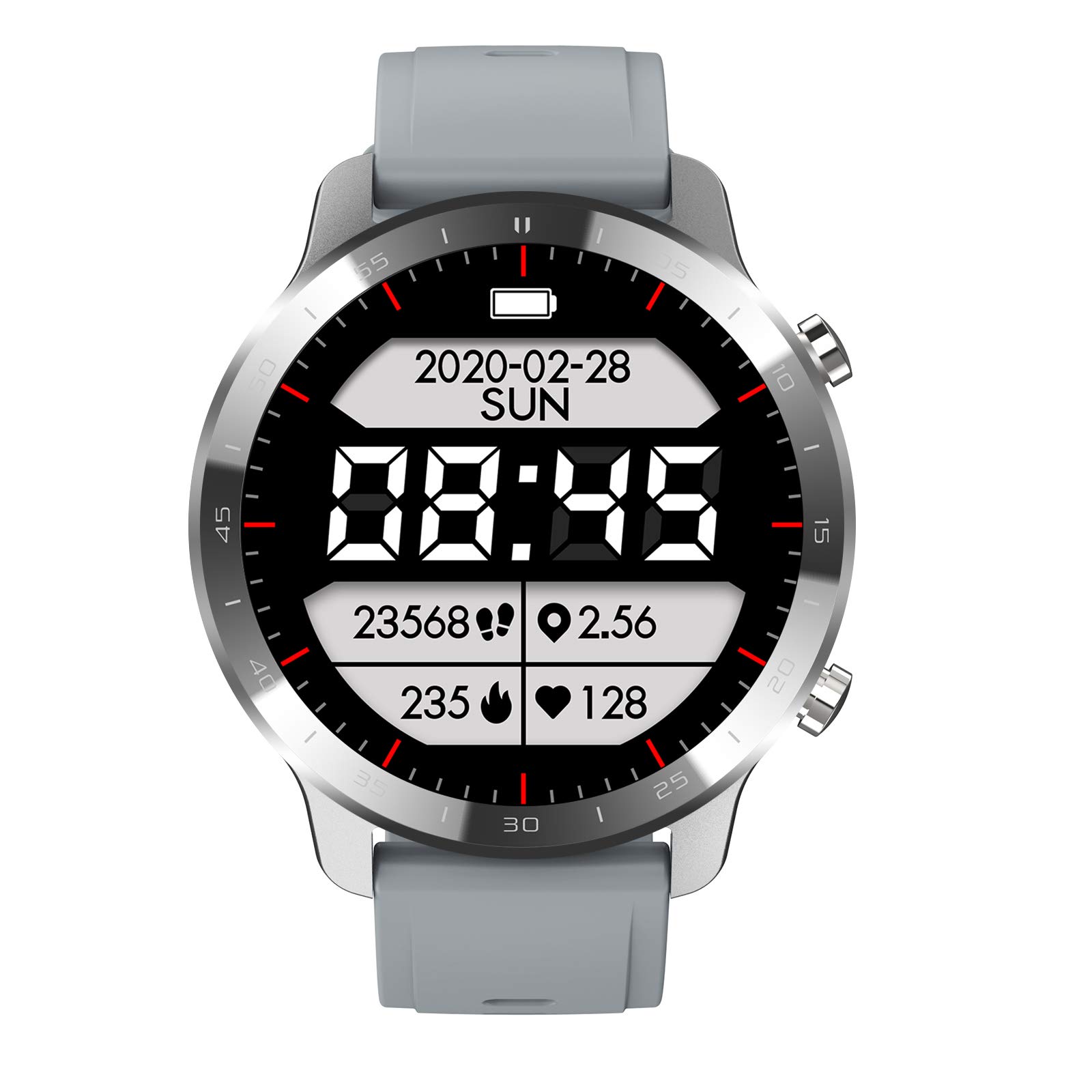 FirYawee Smart Watch for Android iPhone - Fitness Tracker with Heart Rate & Sleep Monitor for Men Women - Perfect for Workouts & Daily Use