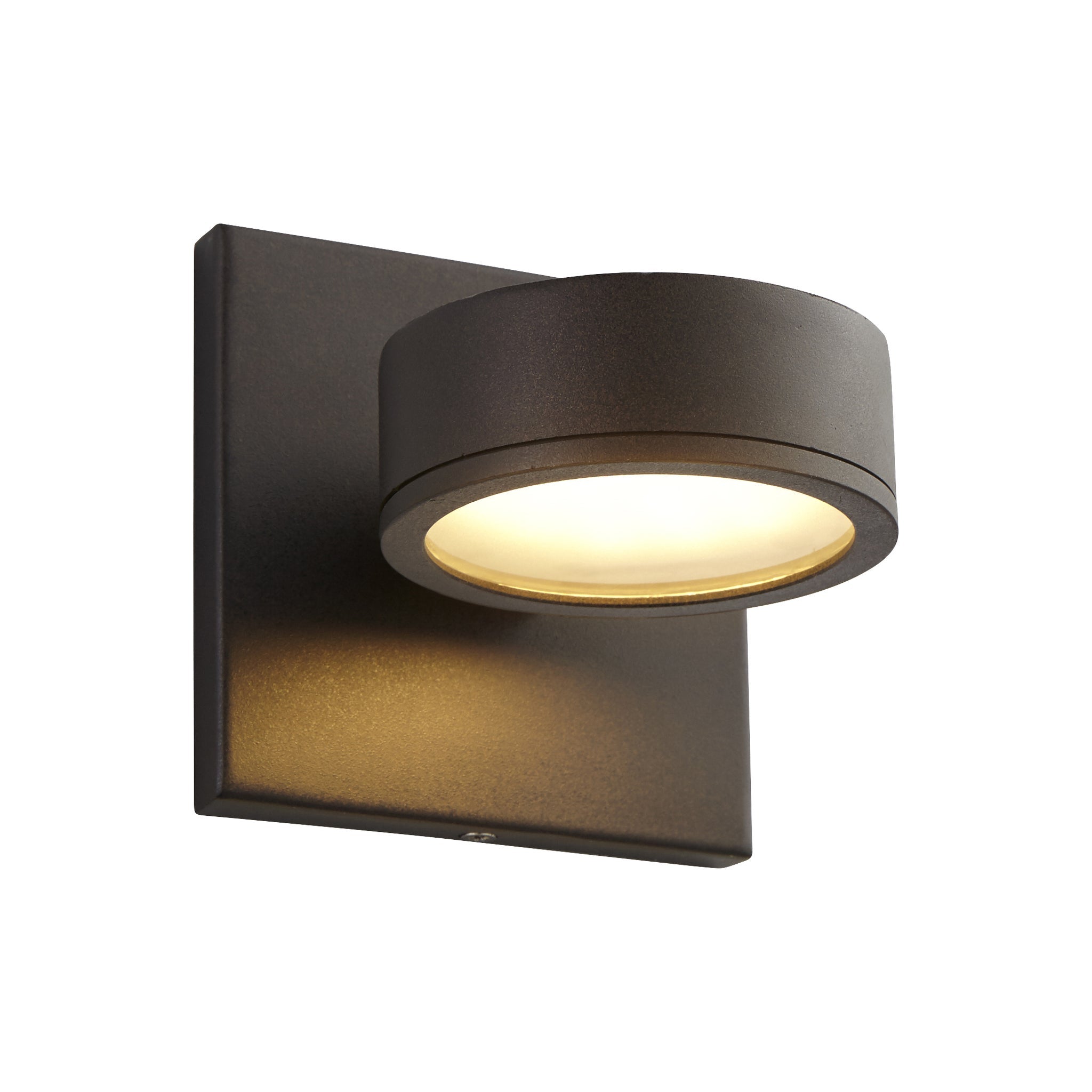 Oxygen Ceres 3 726 22 Outdoor LED Wall Sconce Light - 3000K Warm White, Oiled Bronze Finish - Waterproof Exterior Lighting for Porch, Patio, Garden & Entryway