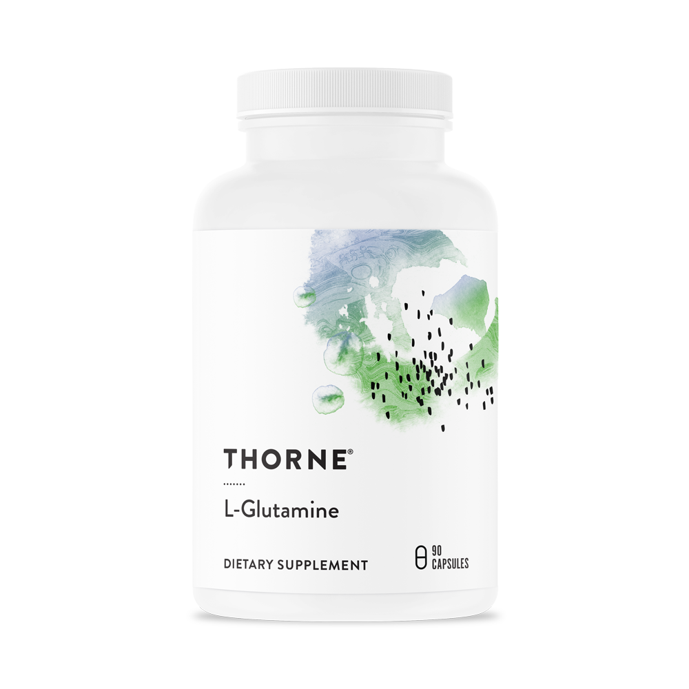 Thorne L-Glutamine Powder (SA518) - Pure Amino Acid Supplement for Muscle Recovery, Gut Health & Immune Support - Ideal for Athletes, Fitness Enthusiasts & Digestive Wellness