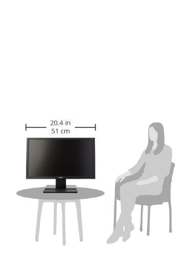 Acer V226HQL Bbd 21.5 Inch Full HD 1080p TN Computer Monitor with DVI & VGA Ports - Black | Home Office, Gaming & Multimedia Display