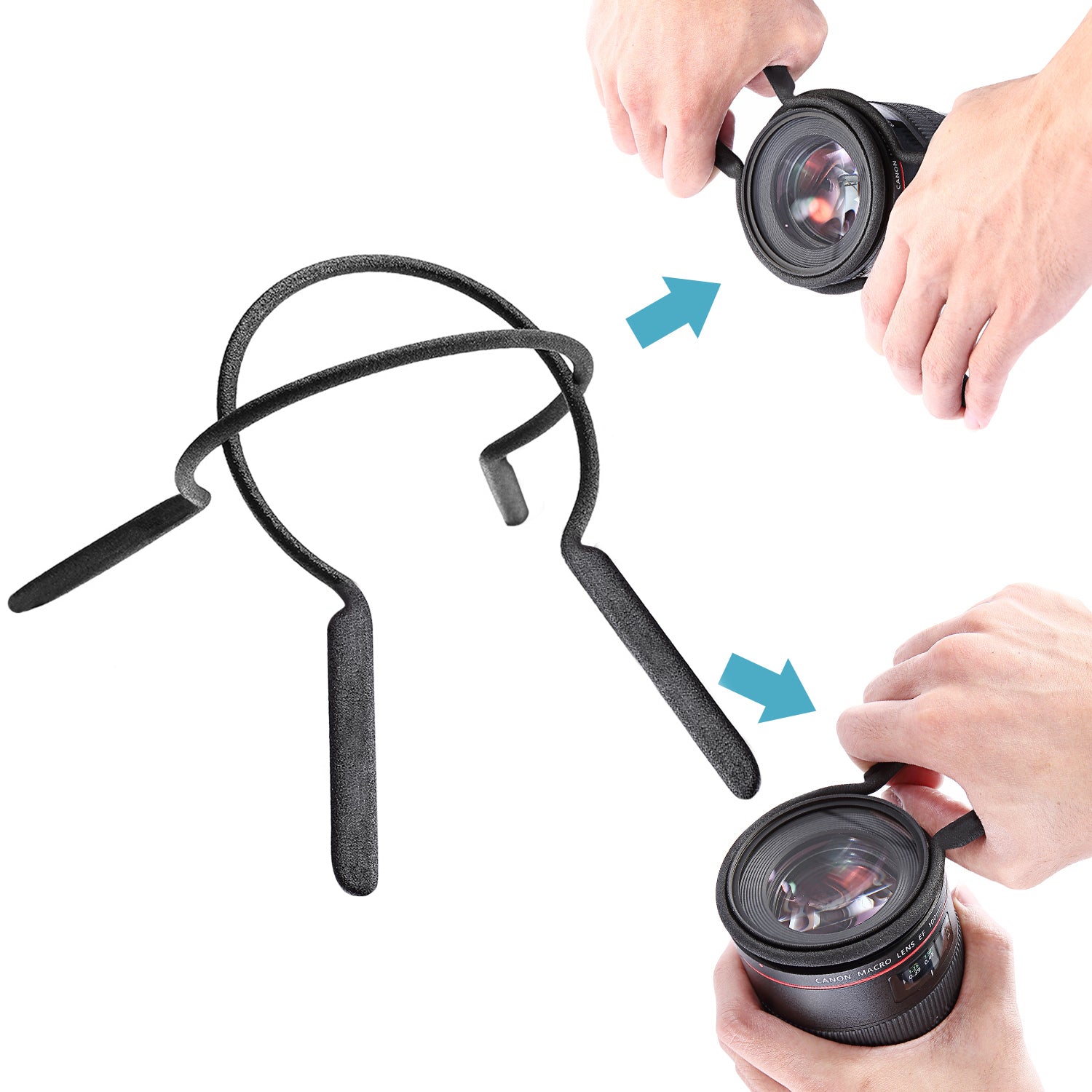 NEEWER 2-Pack Professional Metal Camera Lens Filter Wrench Set - Easy Removal Tool for UV, CPL, ND Filters - Perfect for Photography, Videography & Outdoor Shooting