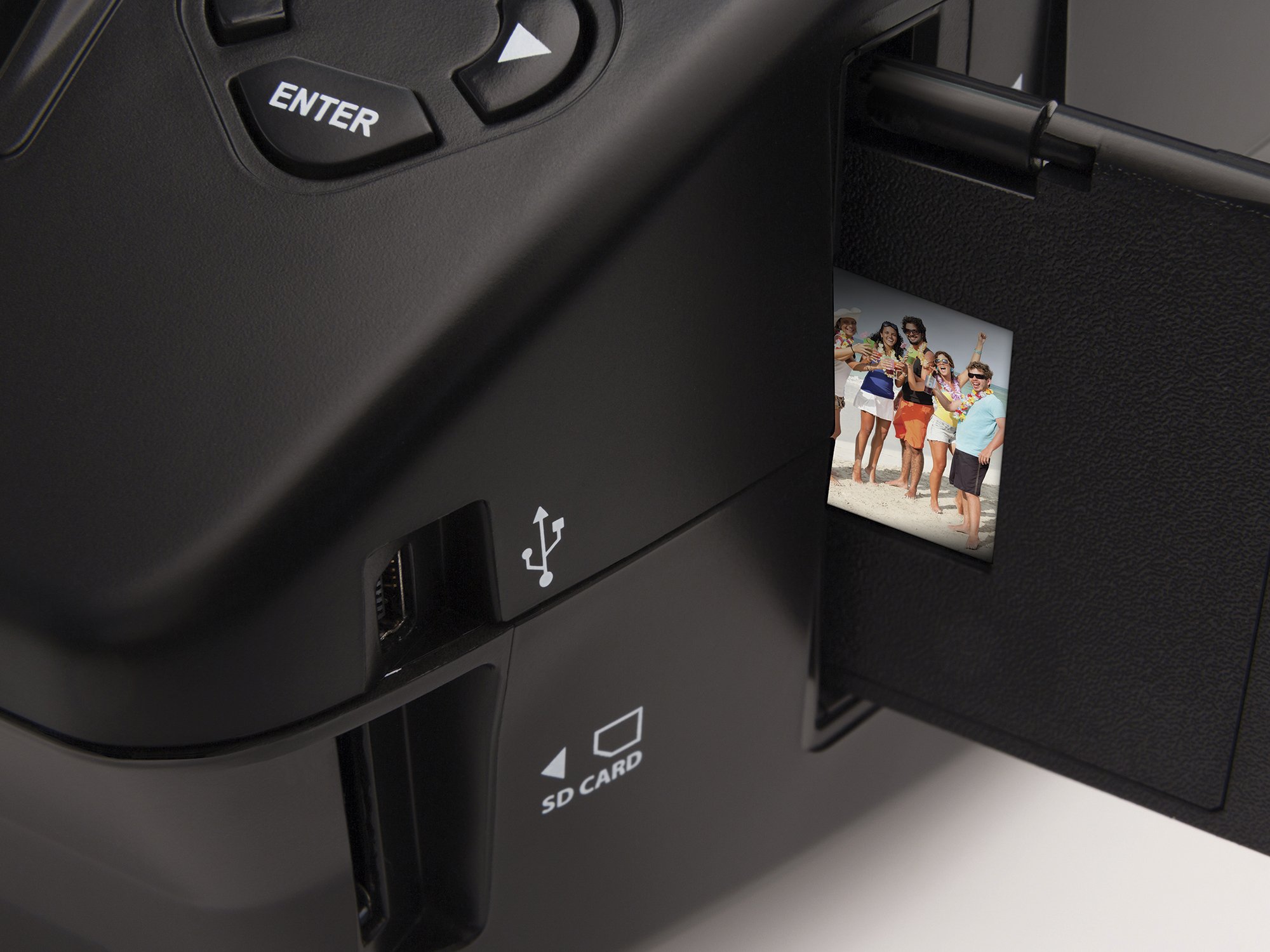 ION Pics 2 SD Card Scanner - Convert Photos, Slides & Negatives to Digital with SD Slot | Perfect for Digitizing Old Family Memories & Archiving Film Collections