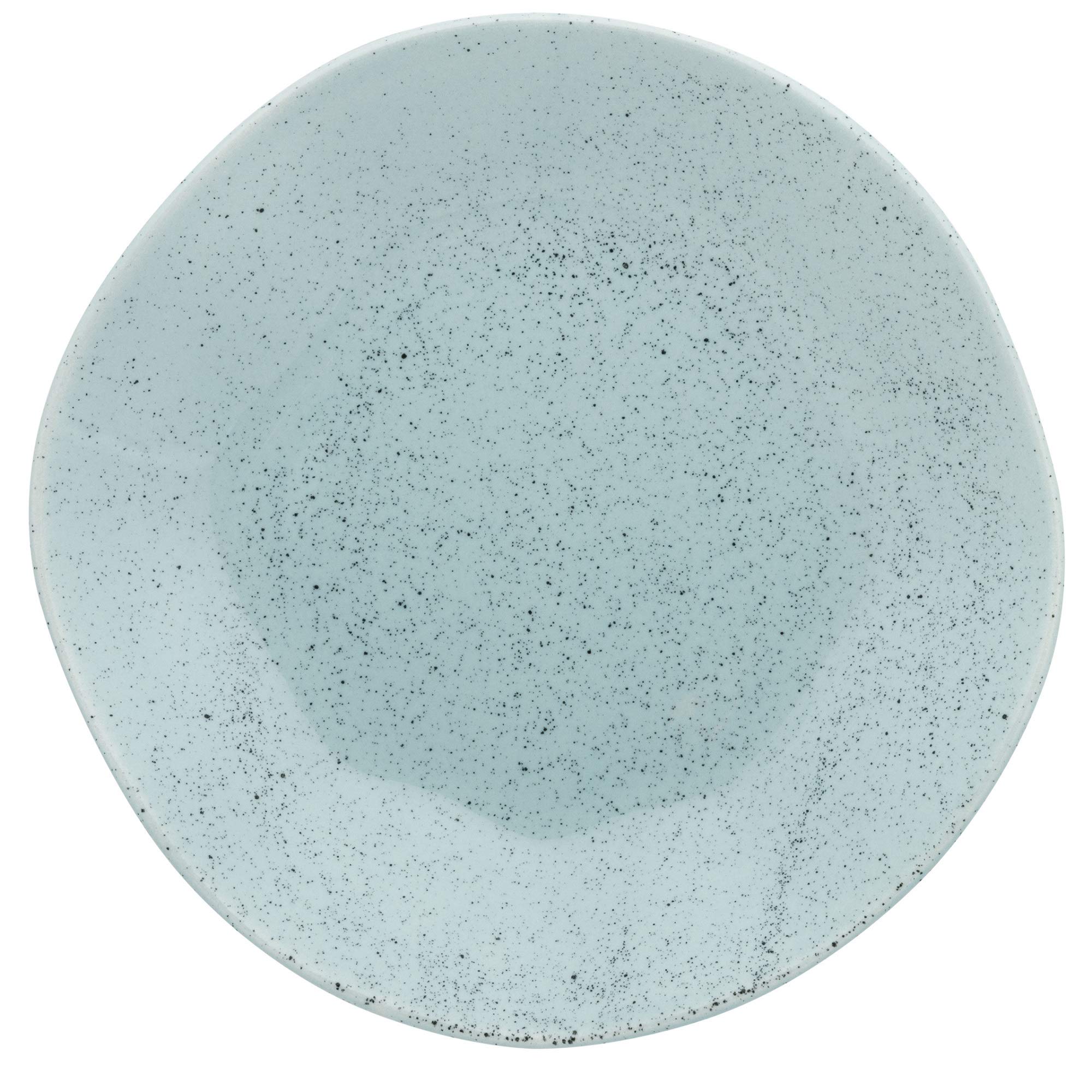 Manhattan Comfort RYO Collection 32-Piece Microwave & Oven Safe Porcelain Dinnerware Set - Service for 8, Elegant Blue - Perfect for Family Dinners, Entertaining Guests & Everyday Use