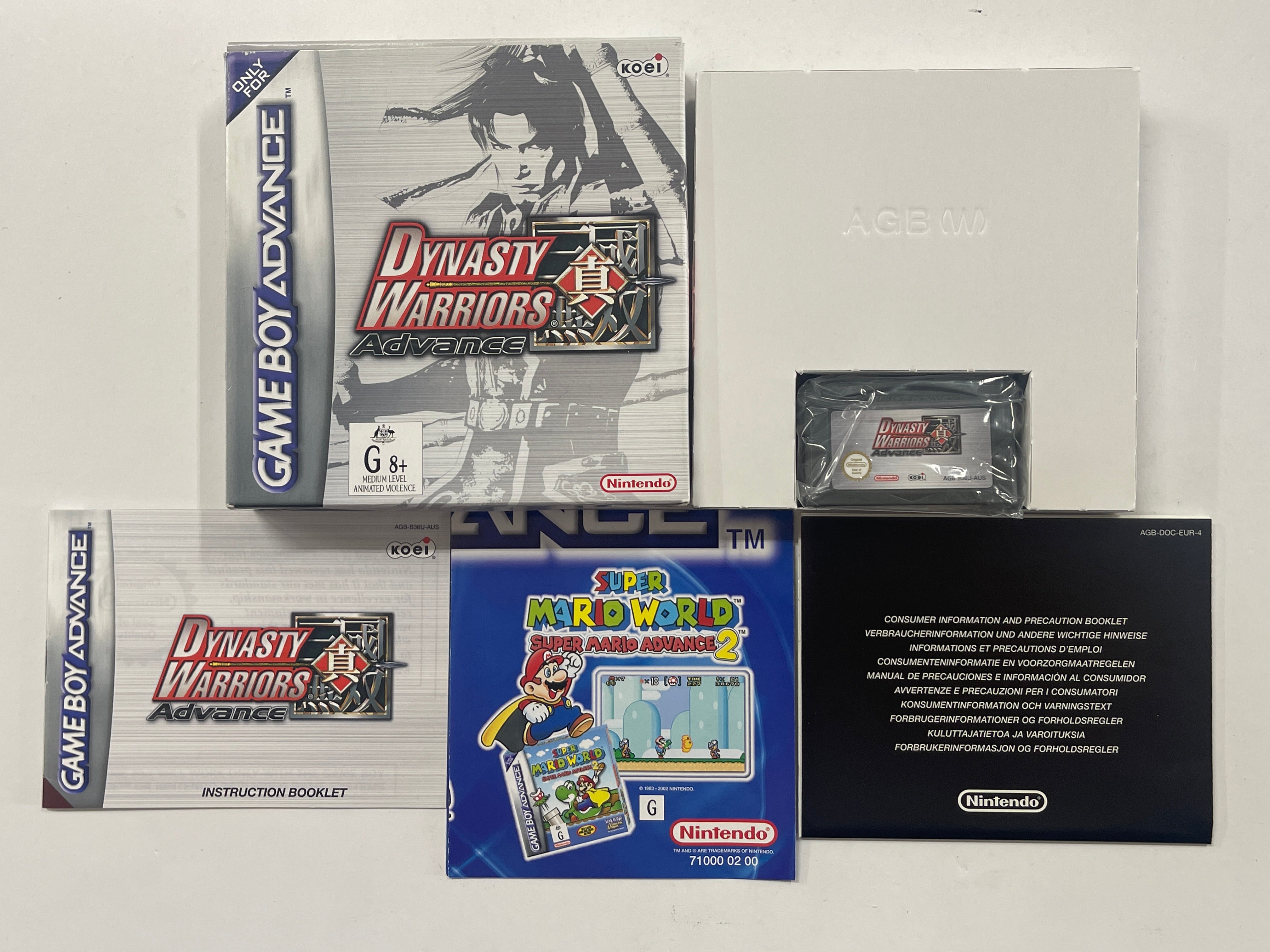 Dynasty Warriors Advance Complete In Box - Authentic GBA Game with Manual & Case - Perfect for Retro Gaming Collectors & Nostalgic Play