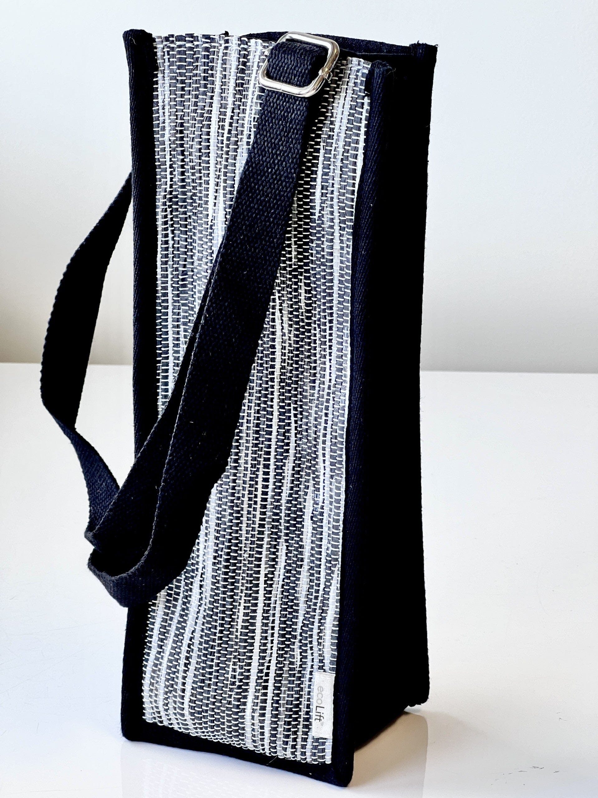 Stylish Insulated Bottle Tote Bag - Reusable & Leak-Proof Water Bottle Carrier for Gym, Hiking, Beach & Work Commute