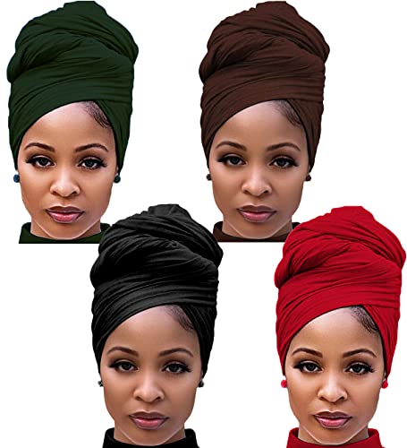 4PCS-Black&Dark Green&Brown&Wine Red