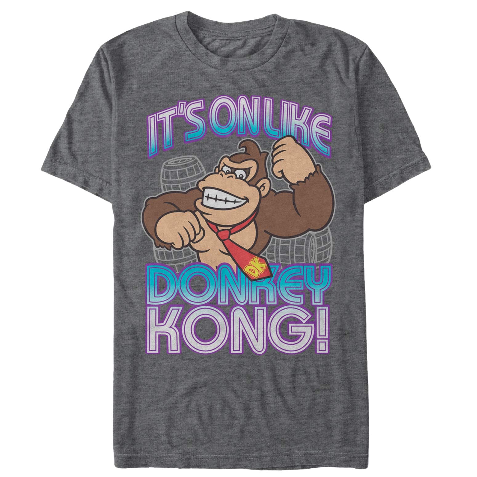 Men's Nintendo Donkey Kong It's On Graphic T-Shirt - Cool Gaming Tee for Casual Wear & Video Game Fans