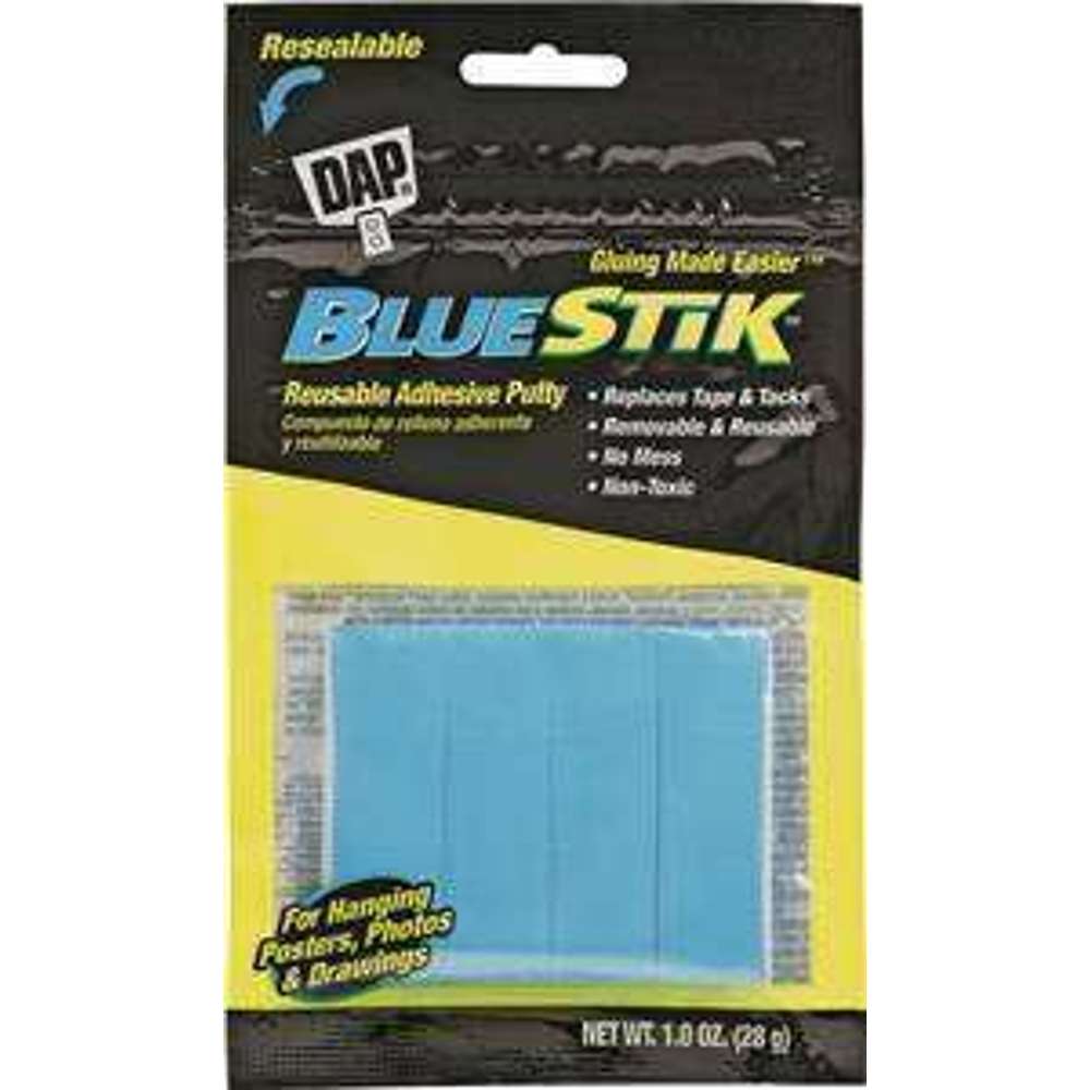Dap Bluestik Adhesive 01201 - Premium All-Purpose Glue for Home Repairs, Crafts & DIY Projects - Strong Bonding for Wood, Metal, Plastic & More - Perfect for Fixing, Sealing and Creative Projects