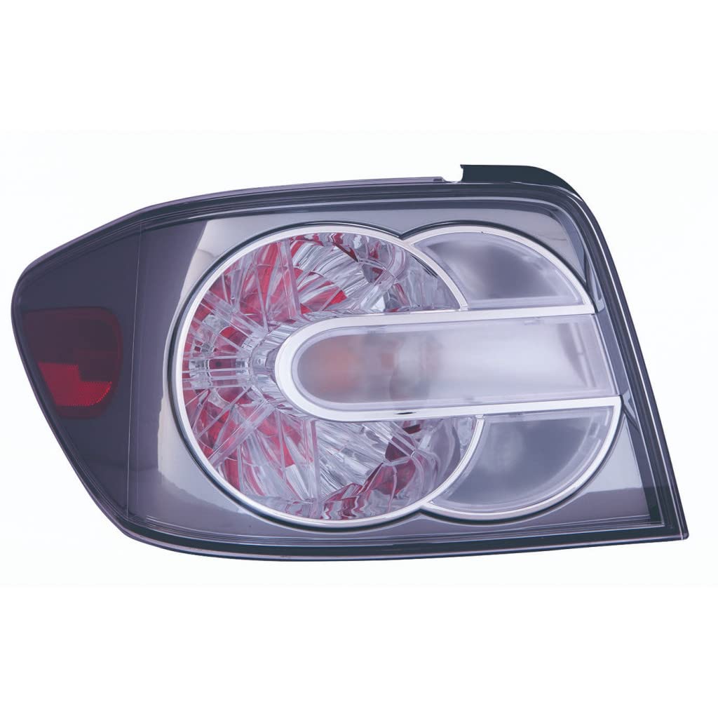 2007-2009 Mazda CX-7 Driver Side Outer Tail Light Assembly Replacement - Compatible with MA2800138 & EG21-51-160H - Perfect for Night Driving Safety & Vehicle Restoration Projects