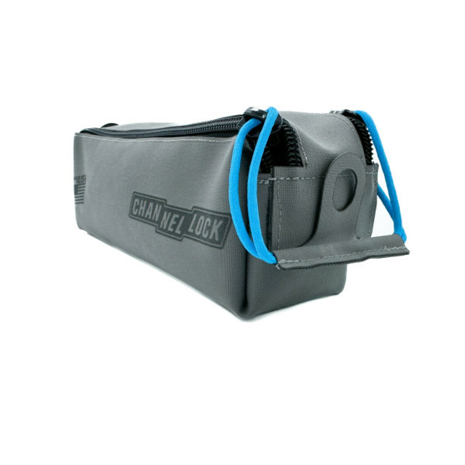 Channellock ZPS2G Premium Dual Zip Pouch with LASERLOCK Fabric - Durable Storage for Tools, Electronics & Travel Essentials - Perfect for Work, Camping & Everyday Carry