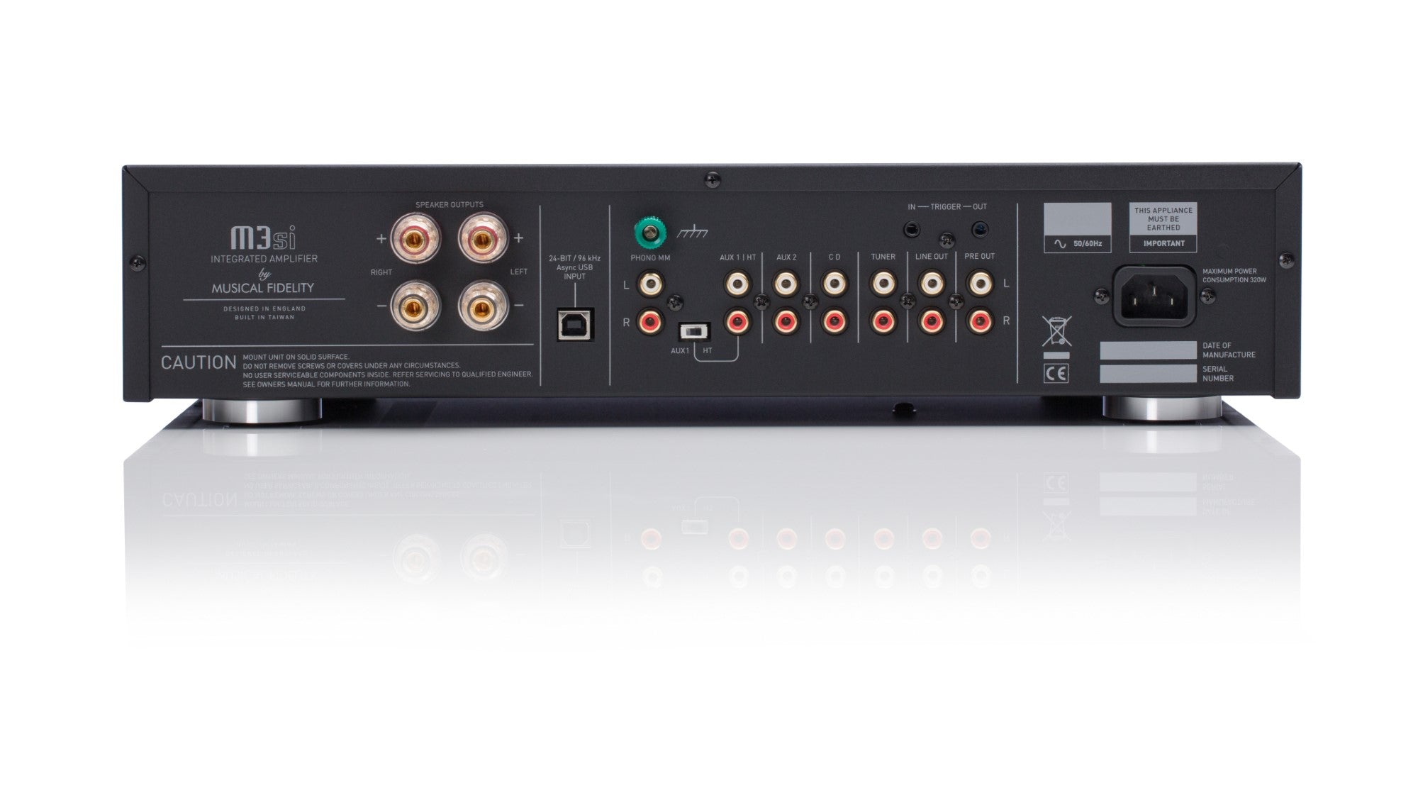 Musical Fidelity M3si Integrated Stereo Amplifier - High-Fidelity Audio for Home Theater & Music Listening