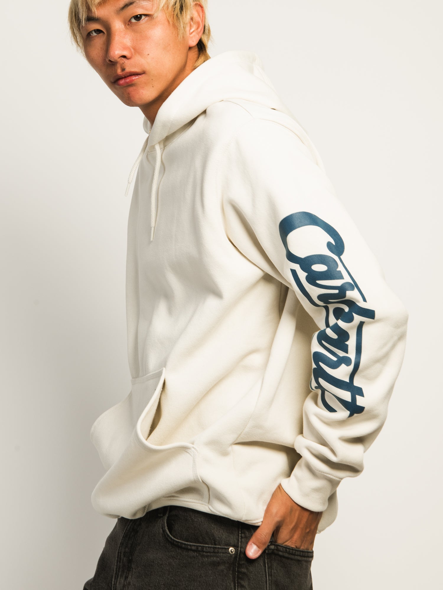 Carhartt Loose Fit Midweight Graphic Sweatshirt for Men - Comfortable Casual Pullover Hoodie for Work, Outdoor & Everyday Wear