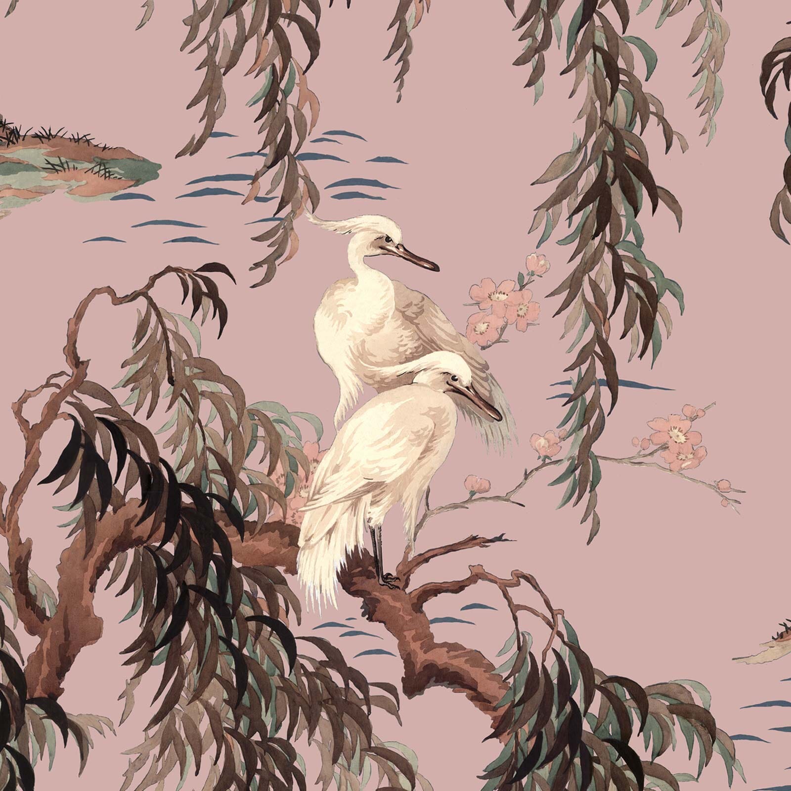 ZEUS Blush Wallpaper Sample - Premium Self-Adhesive Peel & Stick Wallpaper for Bedroom, Living Room, and Home Decor