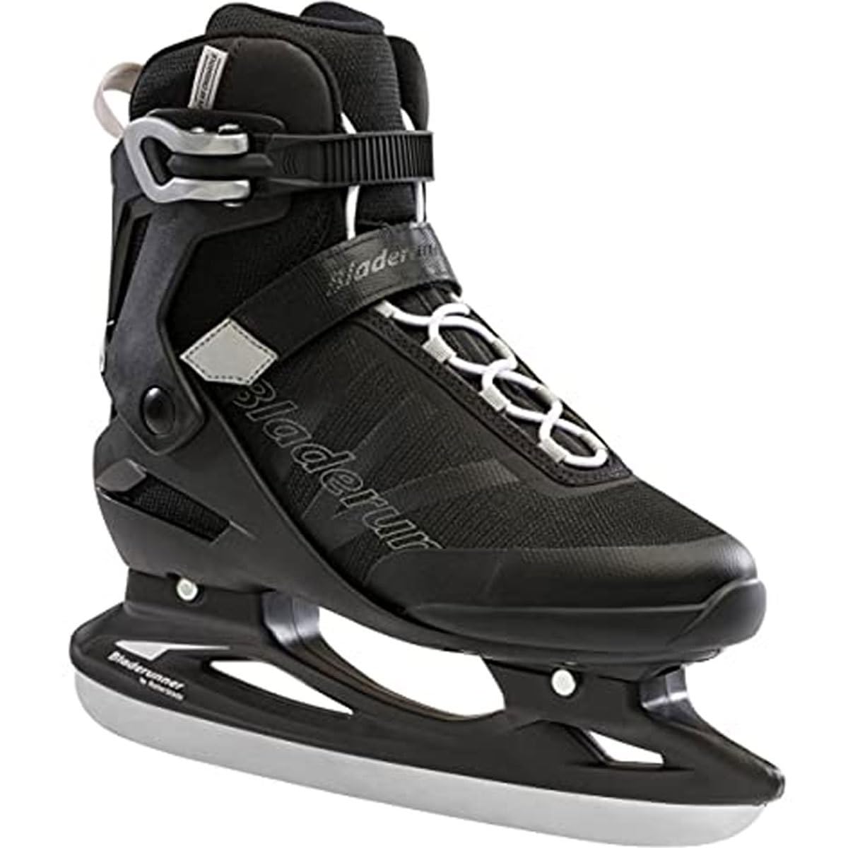 Rollerblade Bladerunner Ice Igniter Men's Ice Skates - Black & Gray for Hockey, Figure Skating & Outdoor Winter Sports