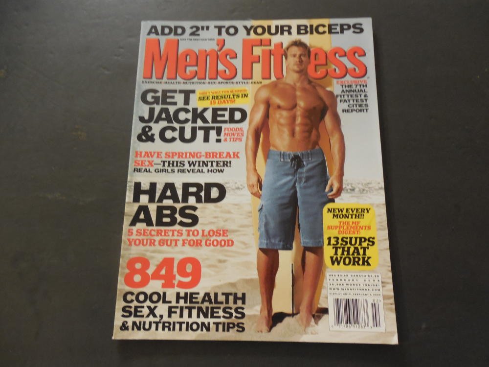Men's Fitness Magazine 2005 - 849 Health, Sex, Fitness & Nutrition Tips for Men | Workout Guide & Healthy Lifestyle Advice
