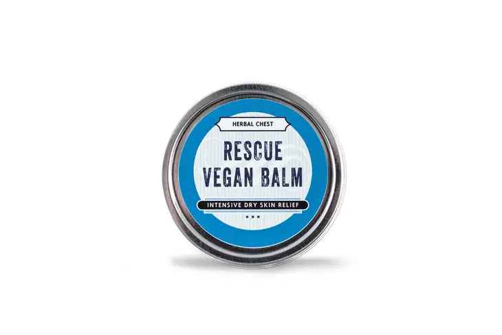 Vegan Rescue Balm - Intensive Hydration Moisturizer for Dry Skin | Organic Plant-Based Face & Body Cream | Perfect for Winter Care, Eczema Relief & Daily Skincare Routine