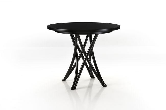 GTV Thonet Rehbein Table - Mid-Century Modern Wooden Coffee Table for Living Room, Office & Lounge - Stylish & Functional Home Decor