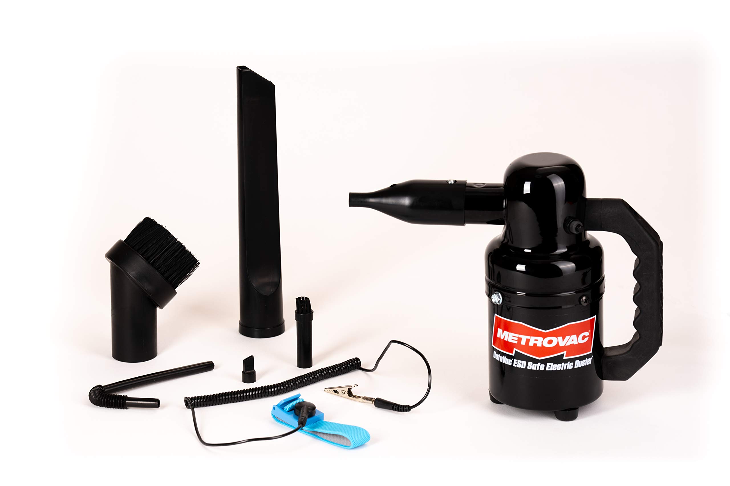 METROVAC ED-500-ESDV Variable Speed Electronics & Computer Blower Cleaner - Multi-Use Air Duster for PC, Keyboard, Camera Lens & Home Cleaning