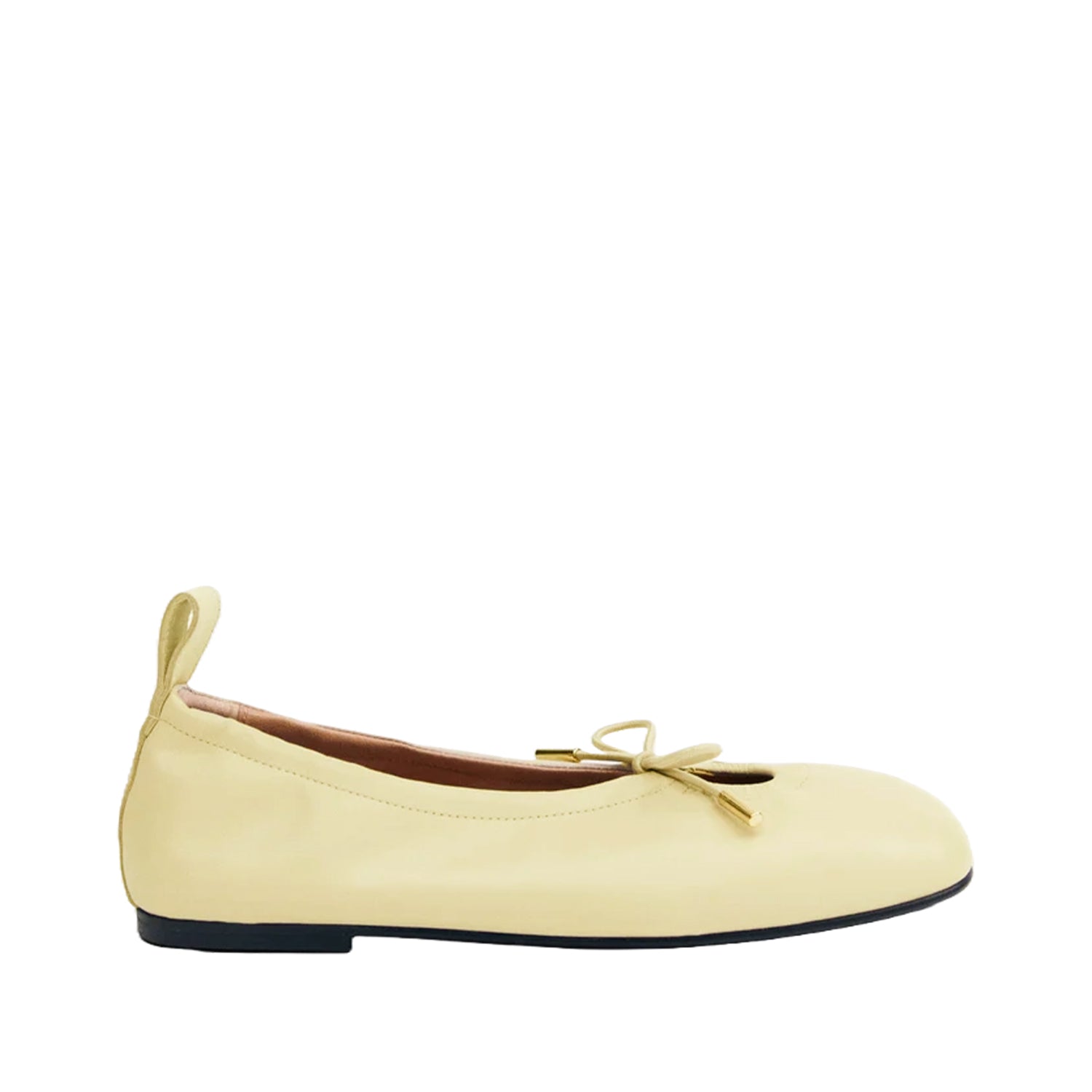Alohas Women's Rosalind Yellow Leather Sandals - Comfortable Summer Slide Shoes for Beach, Vacation & Casual Outings