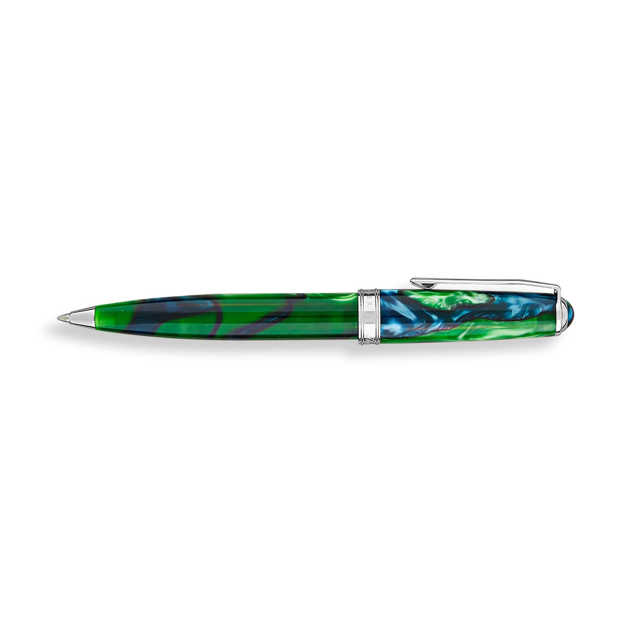 True Writer Classic Killarney Fountain Pen - Premium Writing Instrument for Calligraphy, Journaling & Business Signatures (Elegant Green Finish)