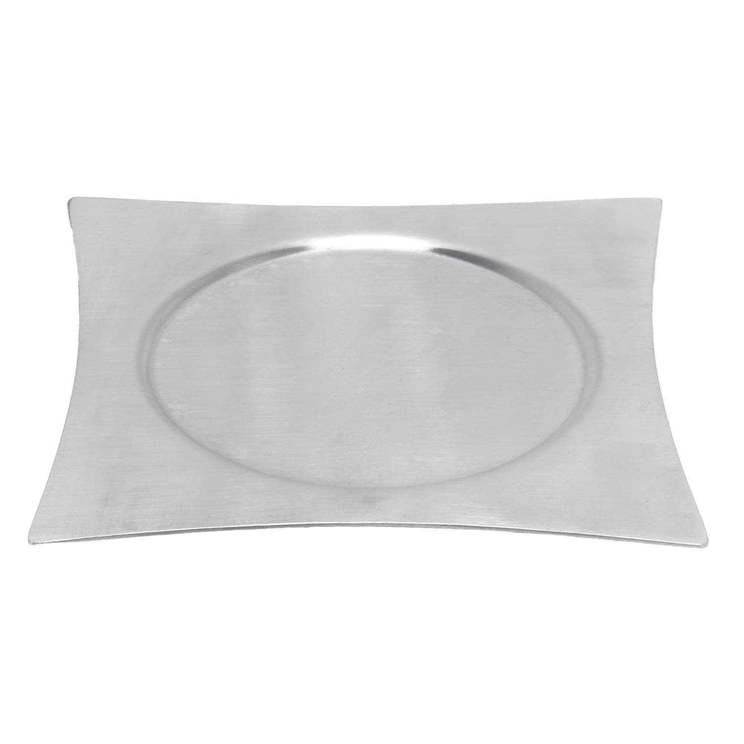Premium Stainless Steel Coaster Set of 6 with Holder - Non-Slip Drink Coasters for Juice, Wine, Coffee Cups - Protect Tables from Stains & Scratches - Perfect for Home, Office, Bar, and Restaurant Use