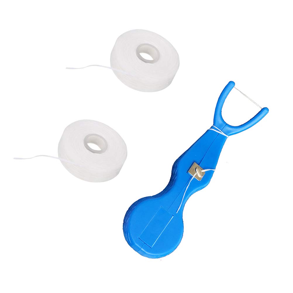 Artibetter Reusable Dental Floss Holder - Eco-Friendly Floss Mate Handle with Replacement Heads for Easy Teeth Cleaning | Perfect for Travel, Home & Office Oral Care