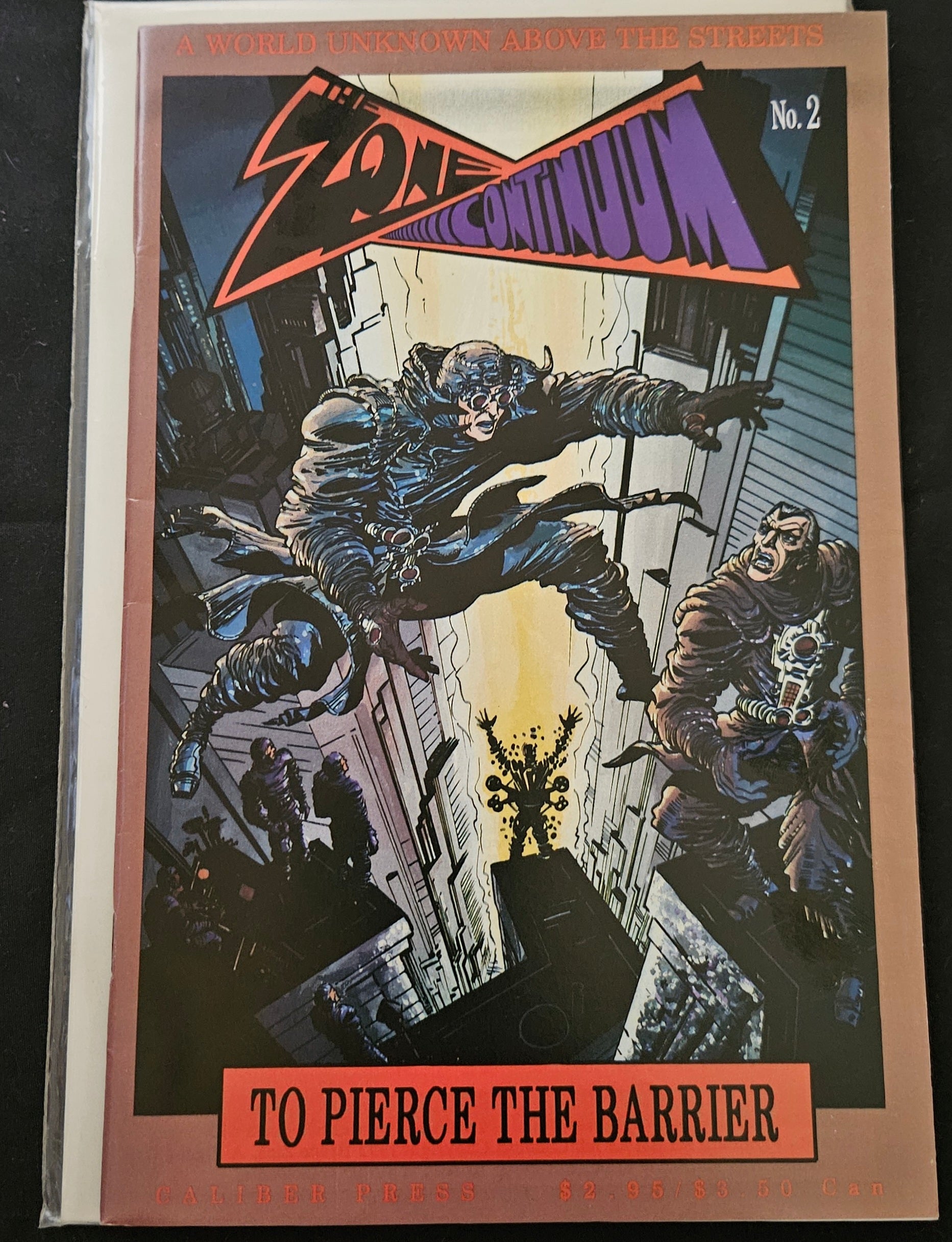 The Zone Continuum #2: To Pierce the Barrier - 1992 Caliber Comics Vintage Collectible | Sci-Fi Comic Book for Collectors & Readers | Perfect for Comic Conventions & Display