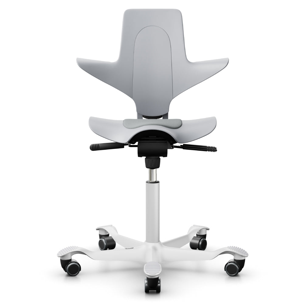 HÅG Capisco 8010 Ergonomic Saddle Chair - Adjustable Height & Tilt for Office & Home Workspace - Perfect for Standing Desks, Computer Work & Creative Studios
