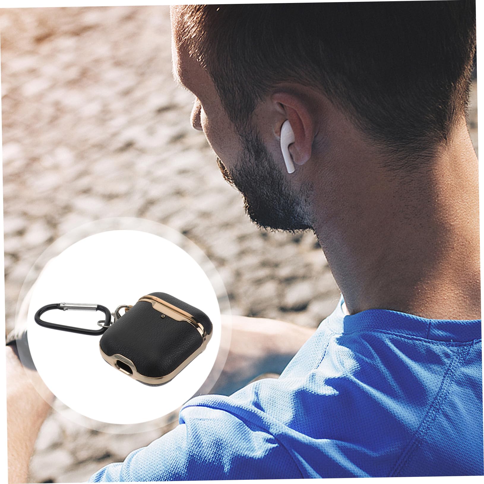 OSALADI 2-Pack Protective Earphone Case Cover - Shockproof Earbuds Storage Organizer for AirPods & Wireless Headphones | Perfect for Travel, Gym & Daily Use