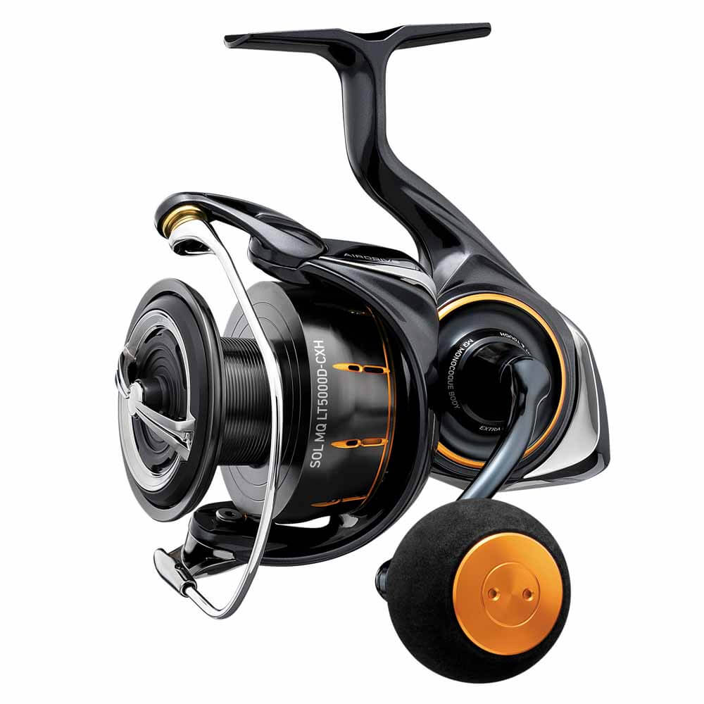 Daiwa SOL MQ LT Spinning Reel - Ultra Lightweight Fishing Reel for Freshwater & Saltwater - Perfect for Bass, Trout, and Inshore Fishing