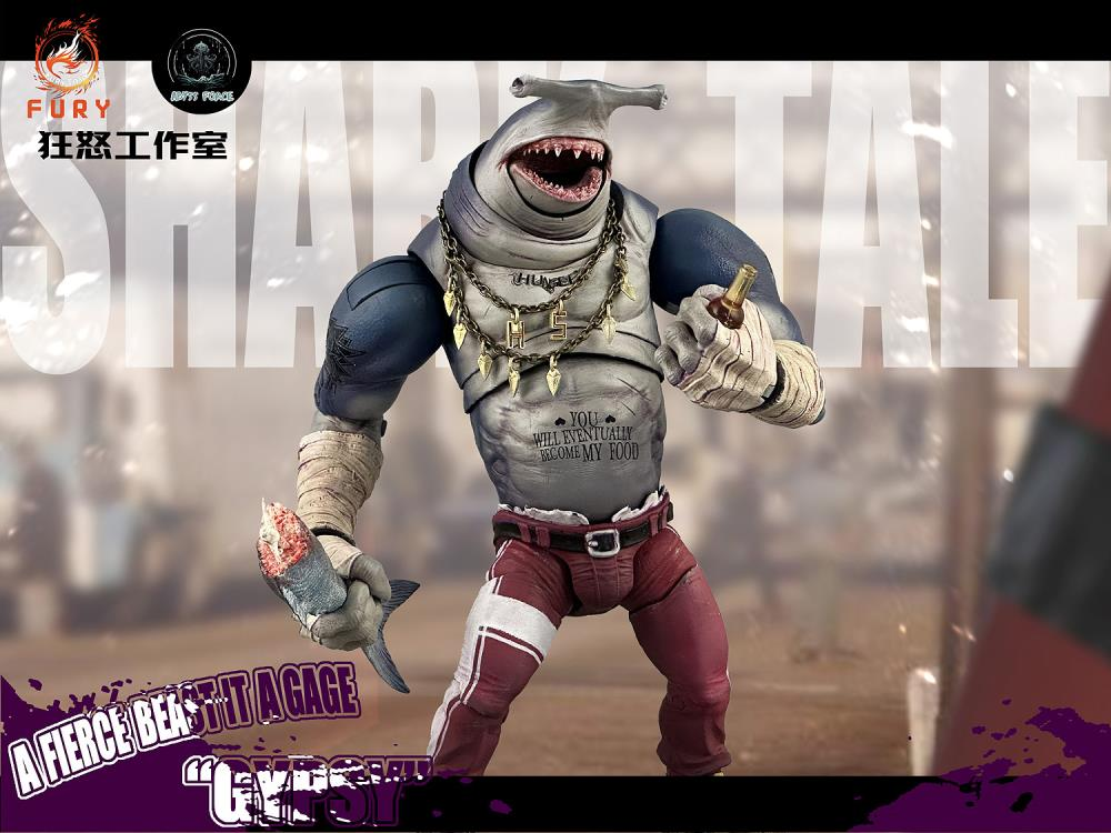 Fury Toys 1/12 Scale 8-Inch Abyss Force Arthur Gypsy Billy Action Figure - Collectible Model for Display, Photography & Cosplay Scenes