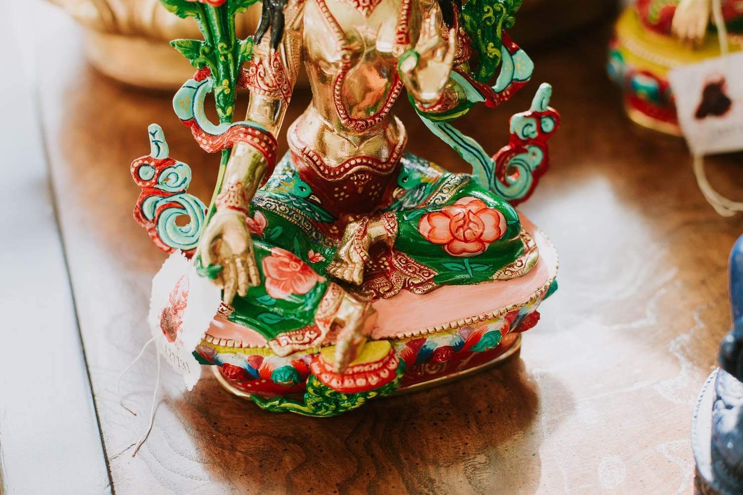 Exquisite Green Tara Statue - Handcrafted Buddhist Masterpiece for Meditation & Home Decor | Perfect for Altars, Yoga Spaces & Spiritual Gifts