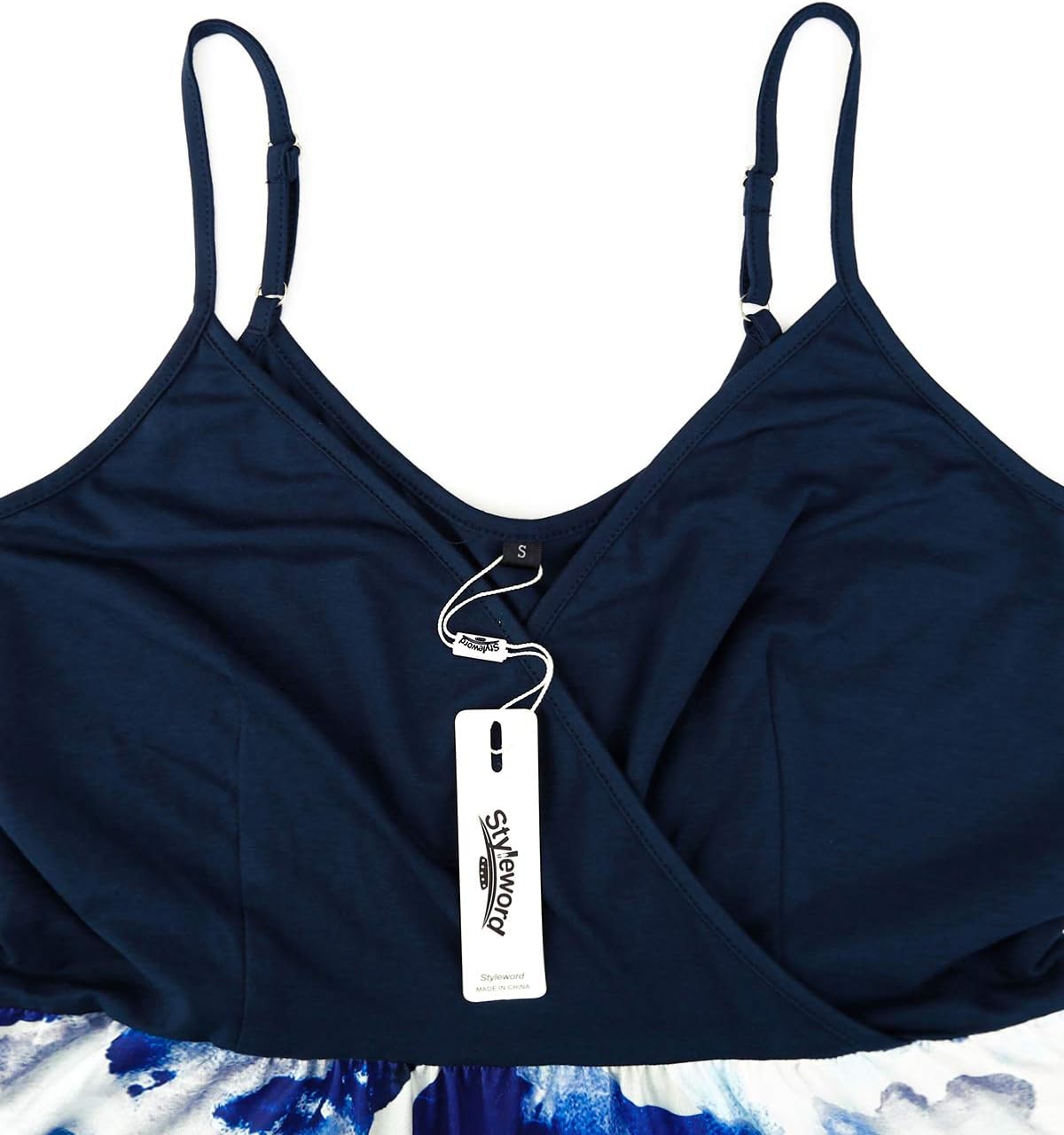 Elegant V-Neck Spaghetti Strap Casual Dress with Pockets - Perfect for Summer Outings, Beach Vacations & Date Nights