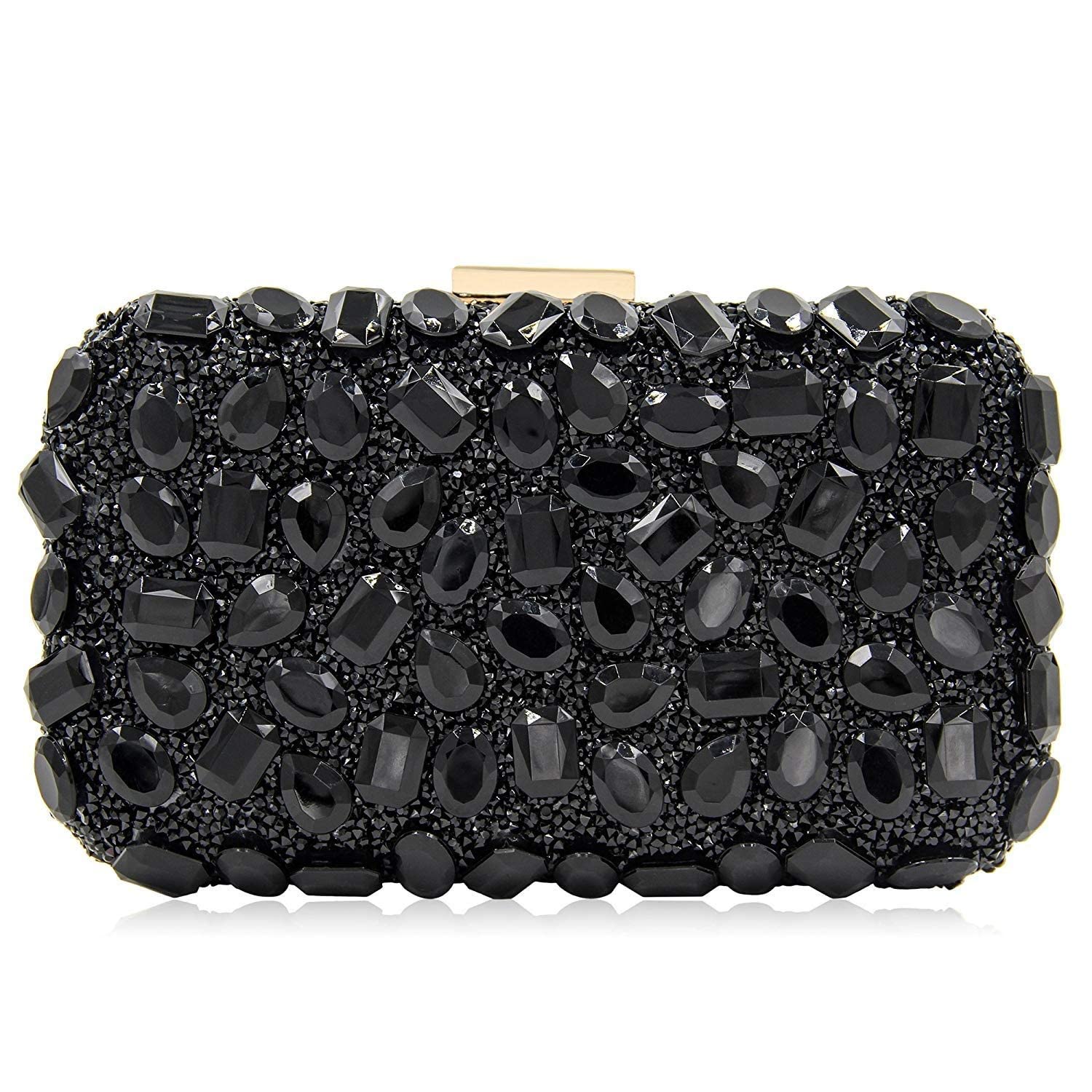 Milisente Women's Crystal Clutch Purse - Elegant Gemstone Evening Bag for Wedding, Party & Special Occasions | Perfect for Prom, Gala & Formal Events