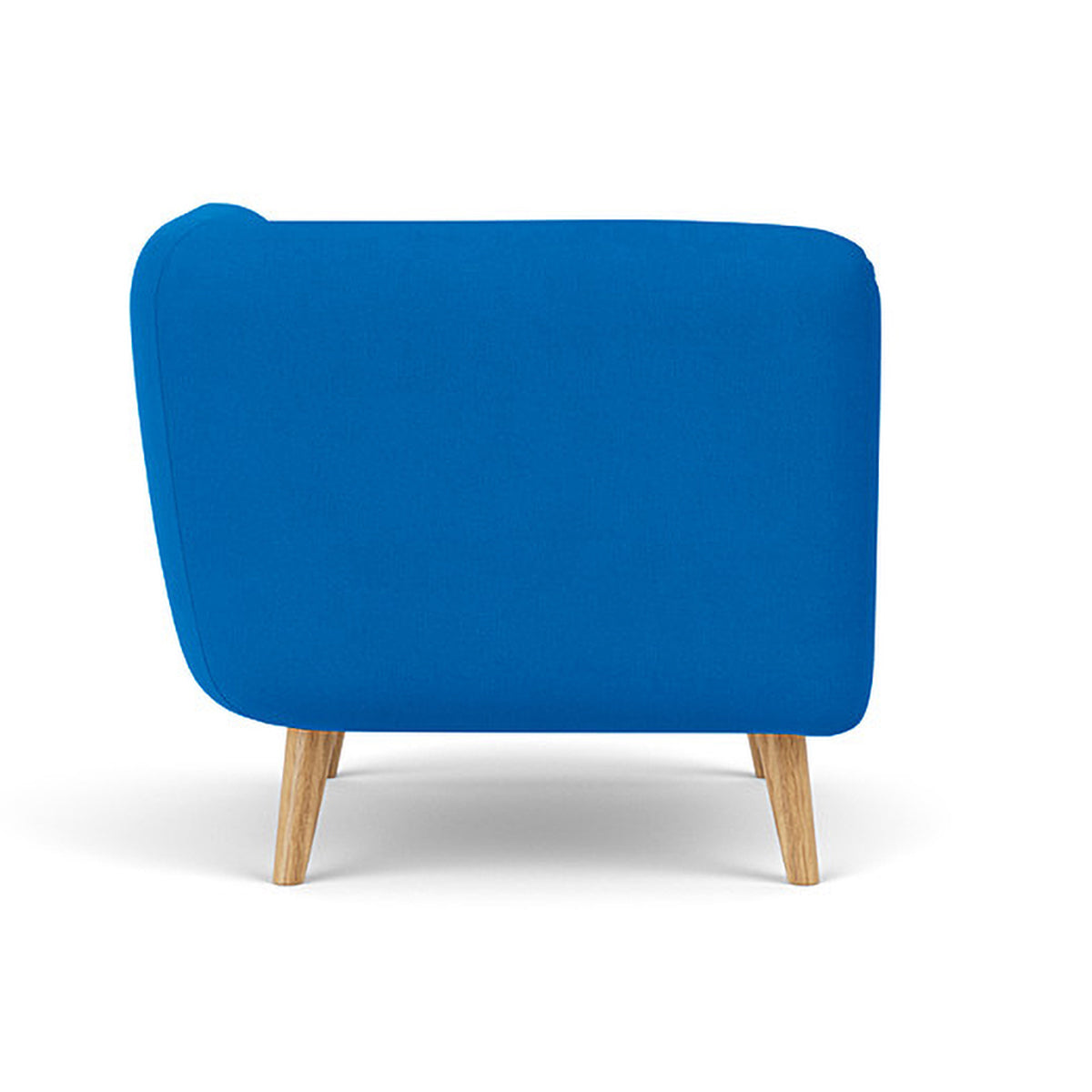 Alfred Fabric Right 1 Seater Modular Sofa - Modern Comfortable Single Chair for Living Room, Bedroom & Small Spaces