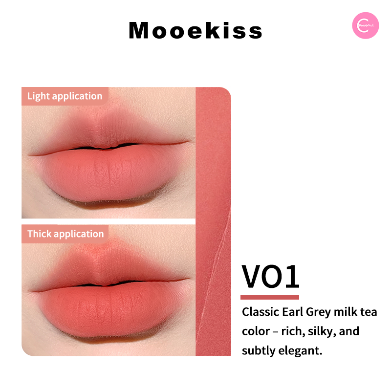 Mooekiss Velvet Space Matte Lip Clay - Long Lasting Moisturizing Lipstick for Women, Perfect for Everyday Wear & Special Occasions