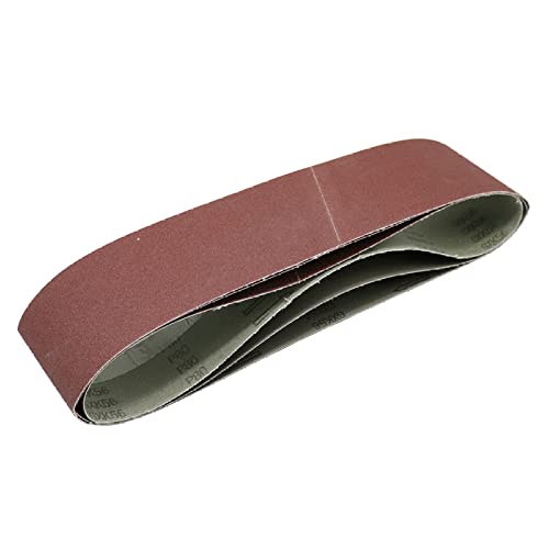 10PCS 100X915MM Sanding Belt Sander Sandpaper Abrasive Bands 40-800 Grit for Wood, Metal & DIY Projects - Woodworking, Furniture Refinishing & Metal Polishing Tools - Includes 10PCS 800 Grit Belts