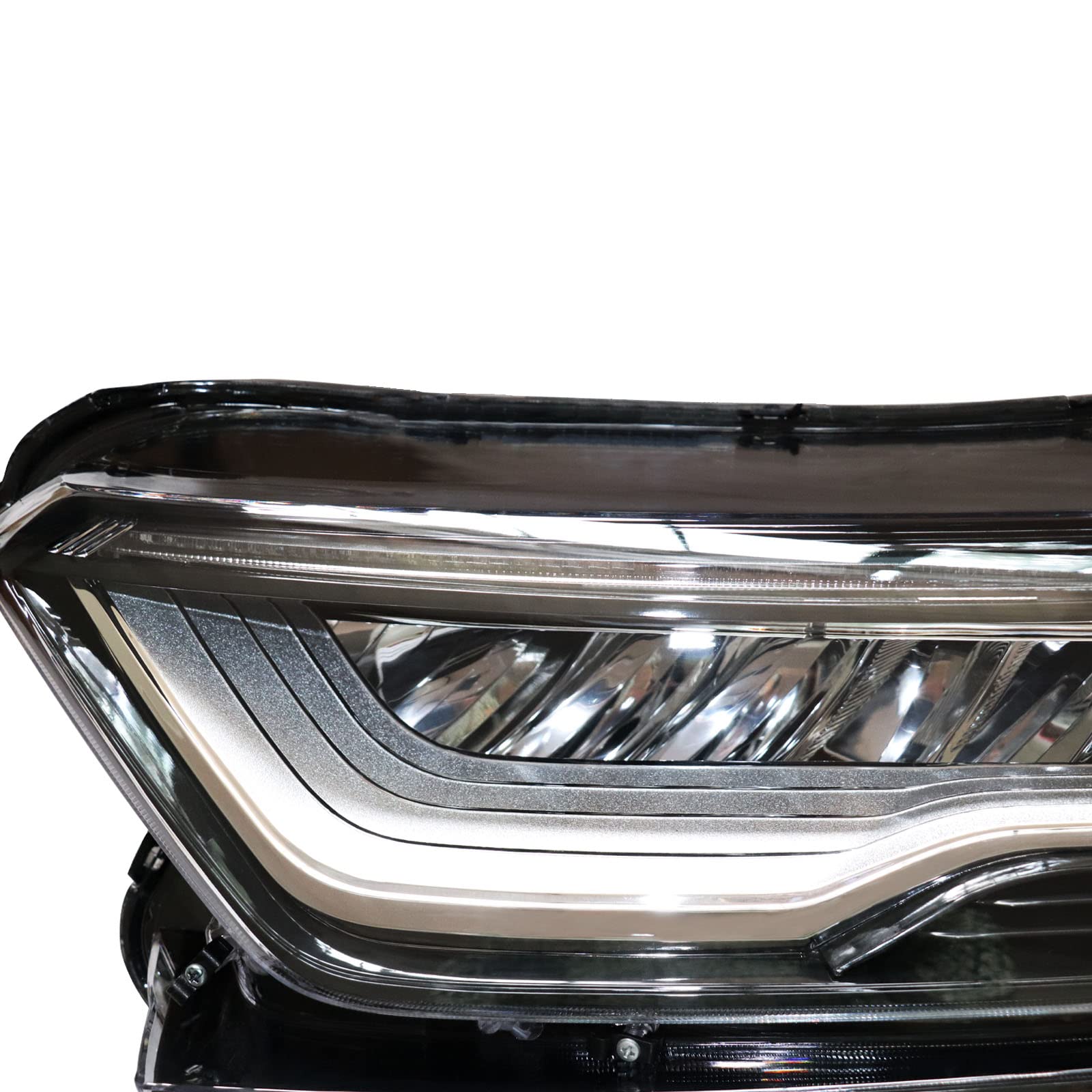 DNYSYSJ Full LED Headlight Assembly for 2017-2021 Honda CR-V Touring - Driver Side Left Headlamp Replacement with Clear Housing & White Light - Perfect for Night Driving & Off-Road Adventures