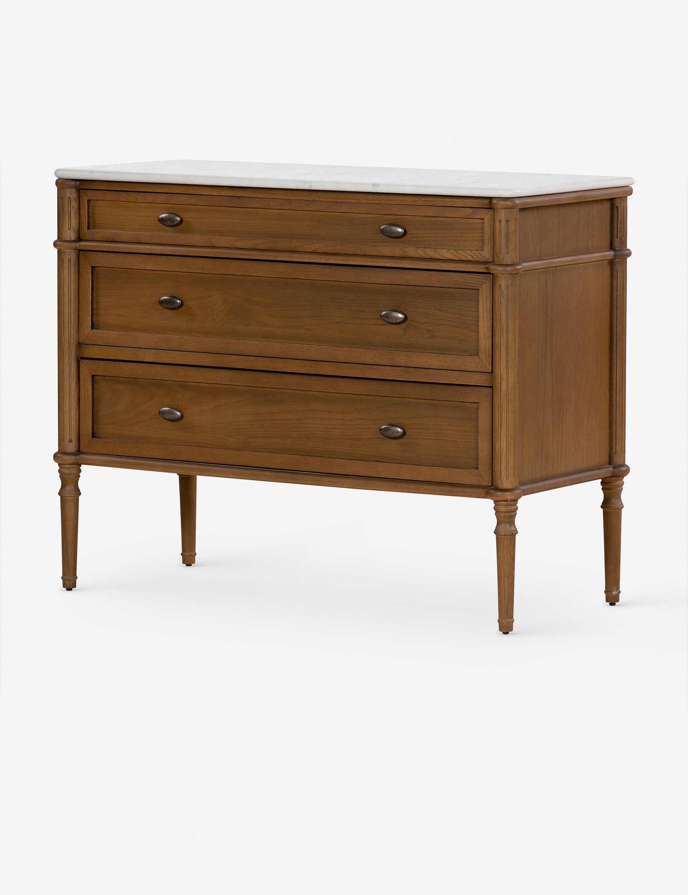 Delancey 3 Drawer Dresser - Modern Wooden Chest of Drawers for Bedroom Storage & Organization | Perfect for Clothes, Accessories & Home Decor