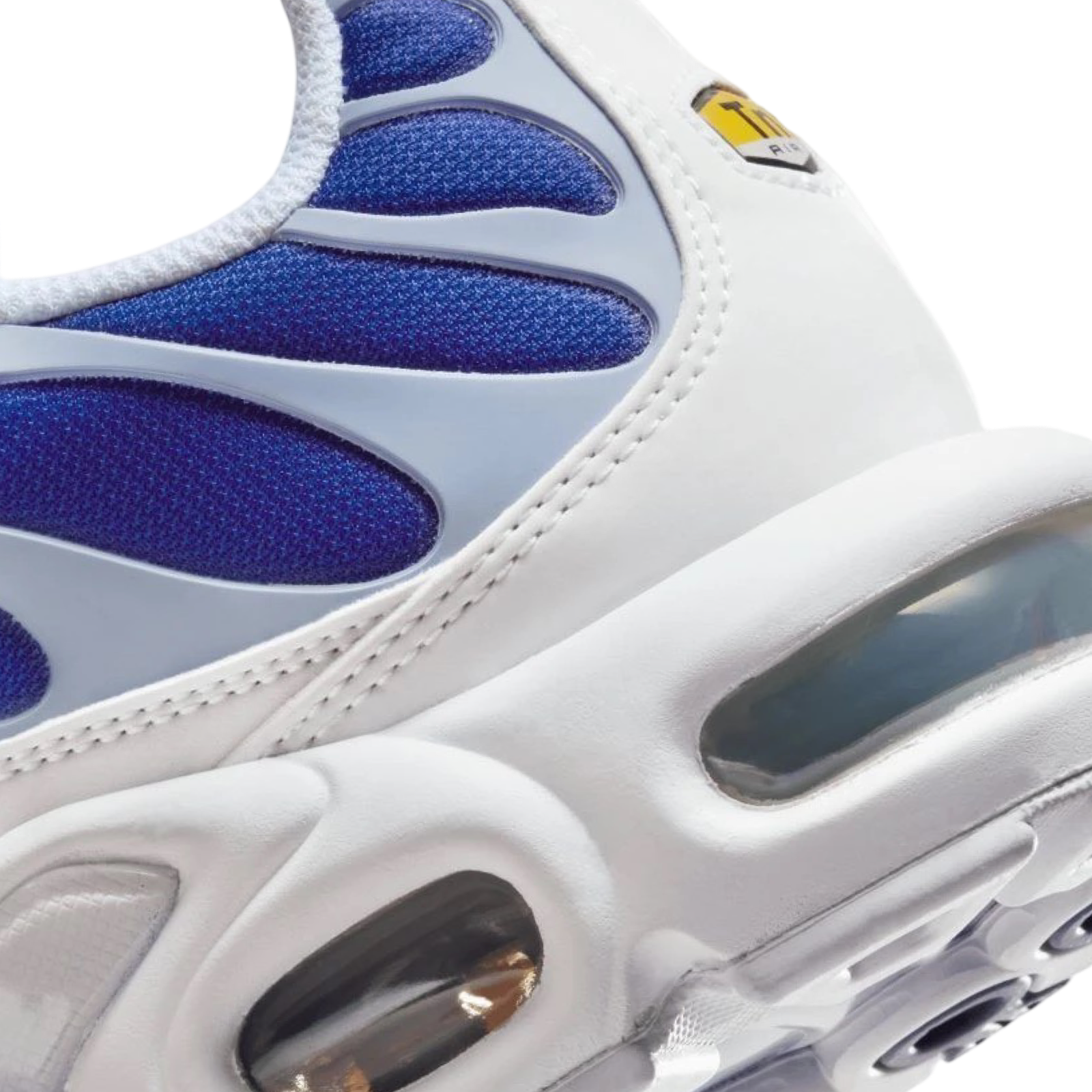 Nike Women's Air Max Plus TN Running Shoes - White Concord Metallic Platinum - Comfortable Athletic Sneakers for Jogging, Gym Workouts & Casual Wear
