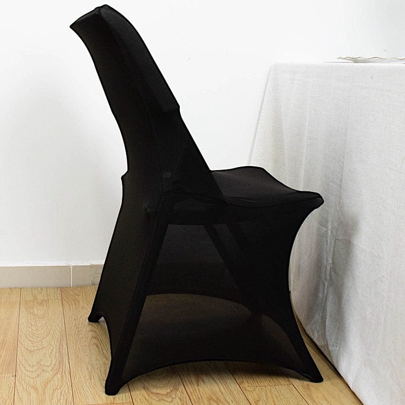 Premium Stretchable Spandex Fitted Chair Cover - Durable, Washable & Lifetime Use - Perfect for Dining, Living Room, Office & Outdoor Furniture Protection