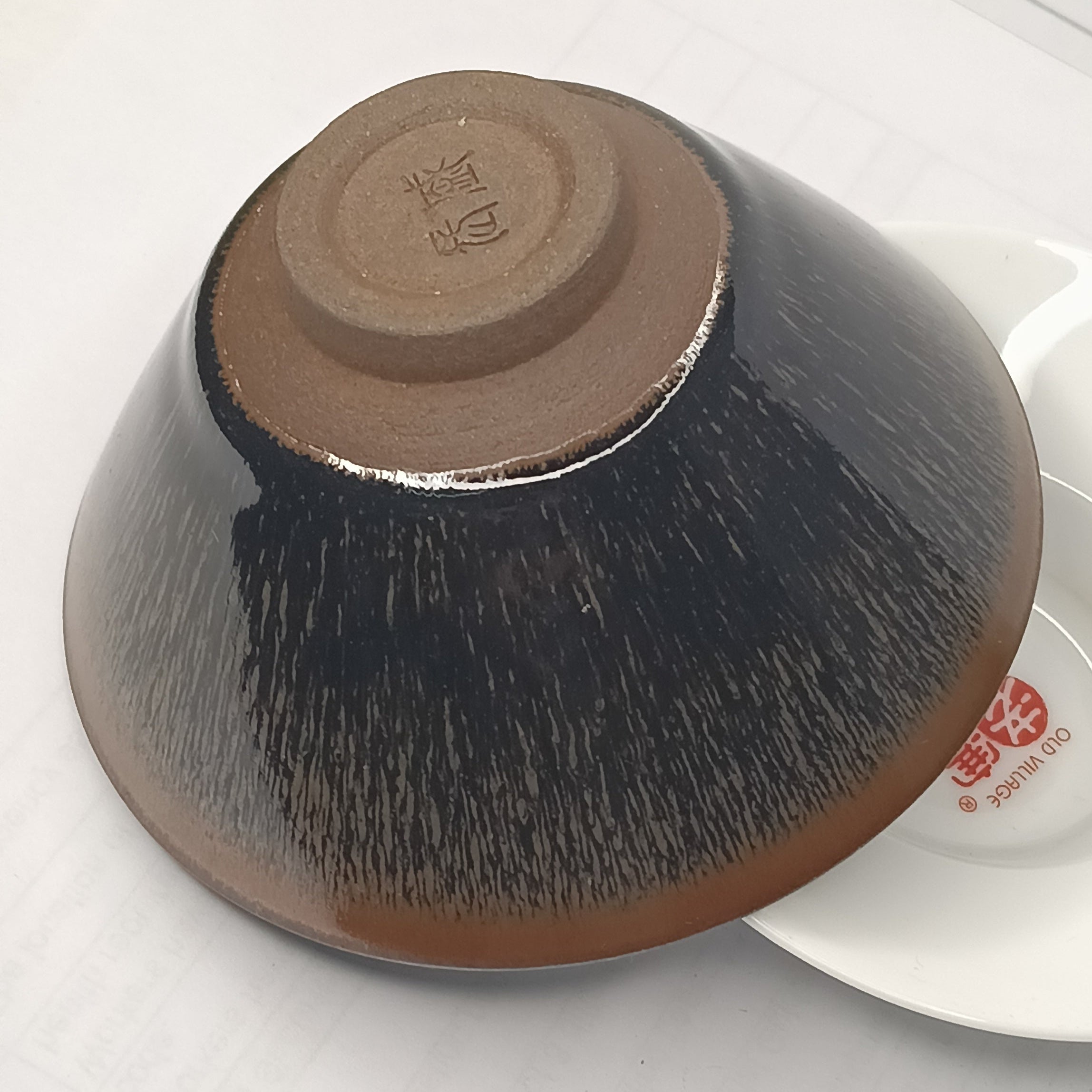 Premium Jianzhan (Tenmoku) Tea Bowls - Authentic Jian Ware with Golden Rabbit's Fur Glaze - Handcrafted Japanese-Style Tea Cups for Matcha, Ceremonial Tea & Zen Meditation - Perfect Gift for Tea Lovers & Collectors