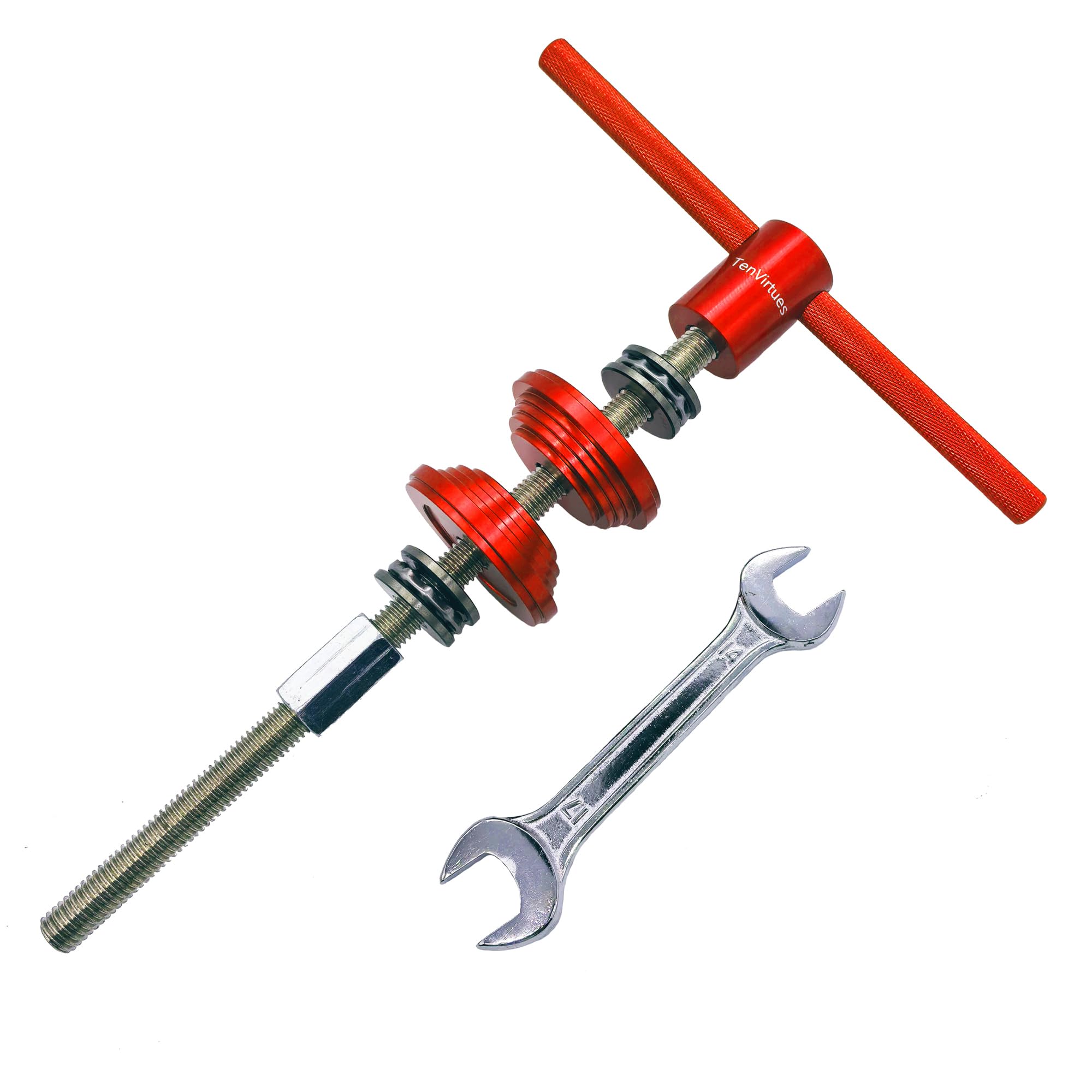 Bike Headset Cup and Bottom Bracket Press Tool - Professional Bicycle Bearing Installation Kit for Bike Repair & Maintenance | Perfect for DIY Mechanics and Bike Shops