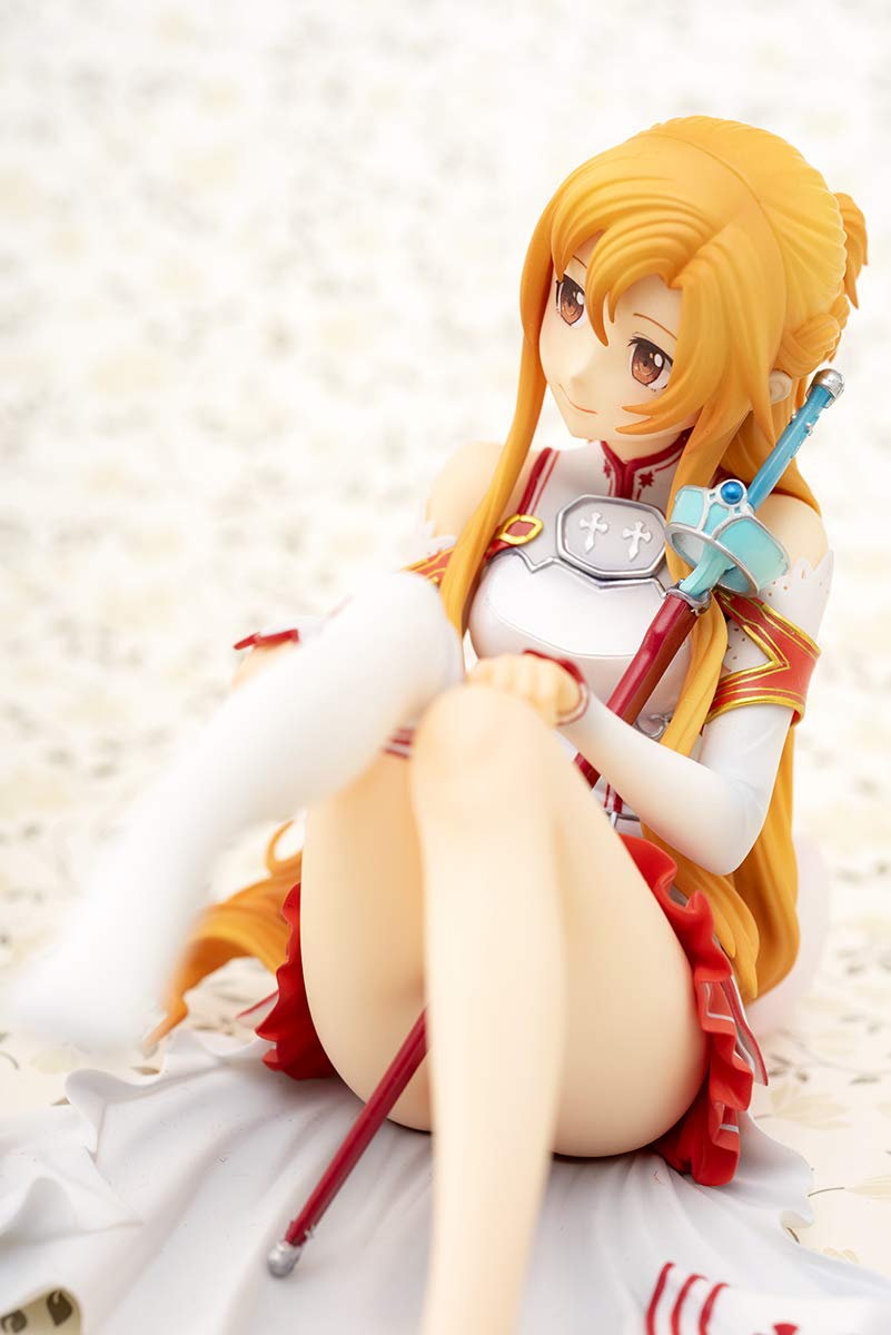 Sword Art Online Asuna 1/7 Scale Anime Figure - Premium Collectible Statue for Anime Fans & SAO Merchandise Lovers | Perfect for Display, Gaming Room Decor, and Otaku Collections